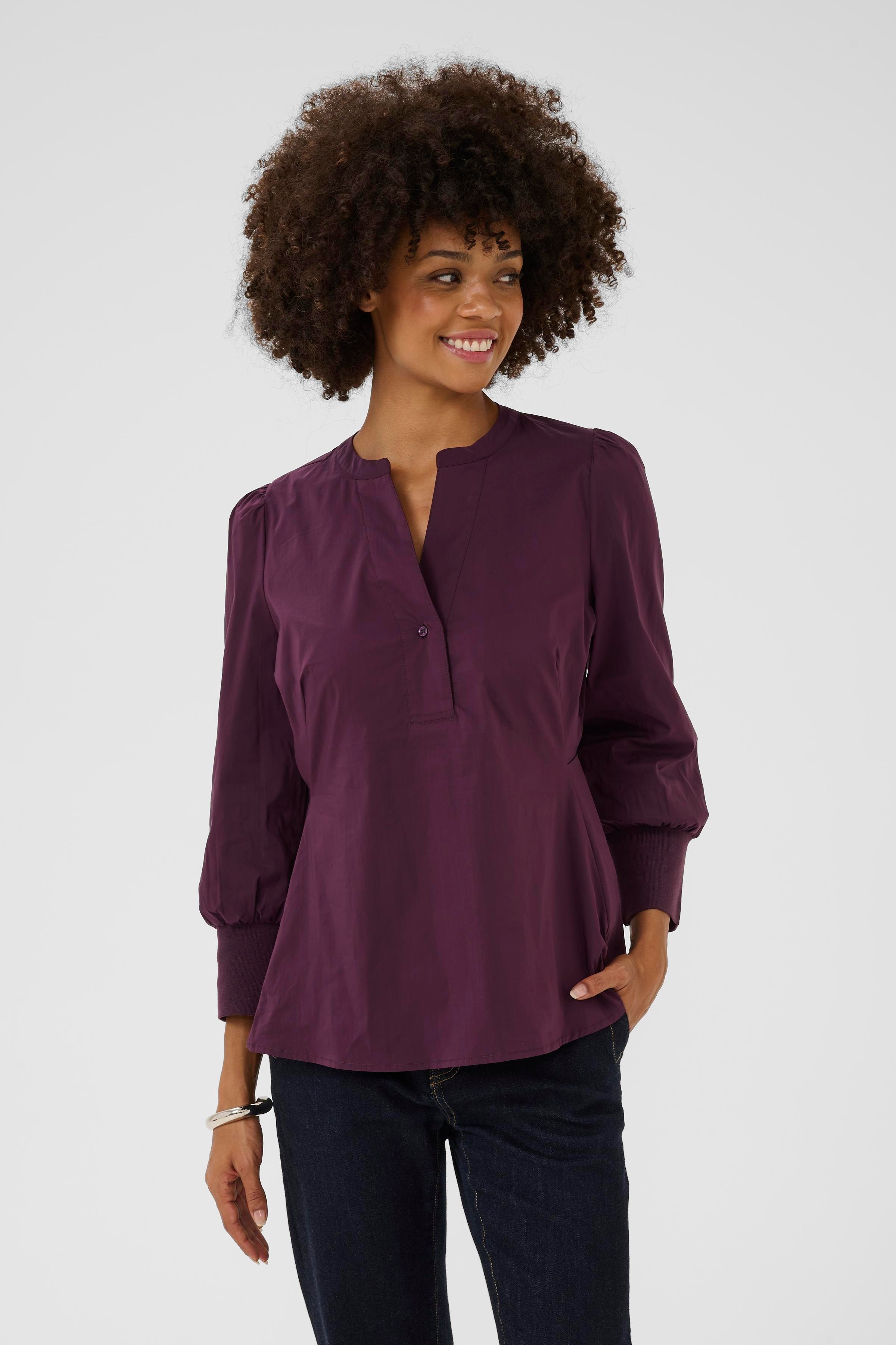 CUelna Bluse LOOKBOOK FRONT 50112685-192118