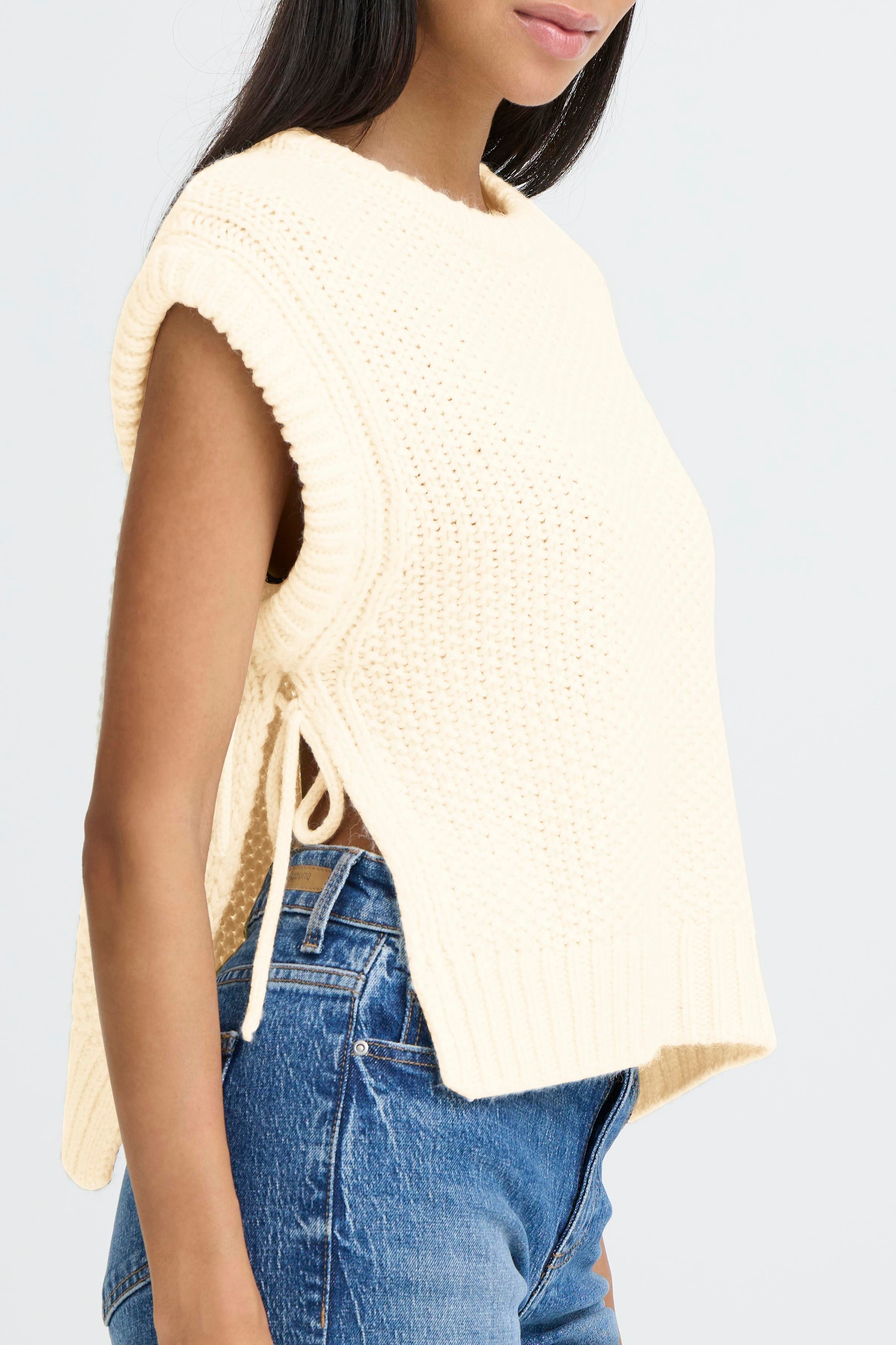 BYNITTA Strikket vest LOOKBOOK DETAIL 20818614-130905