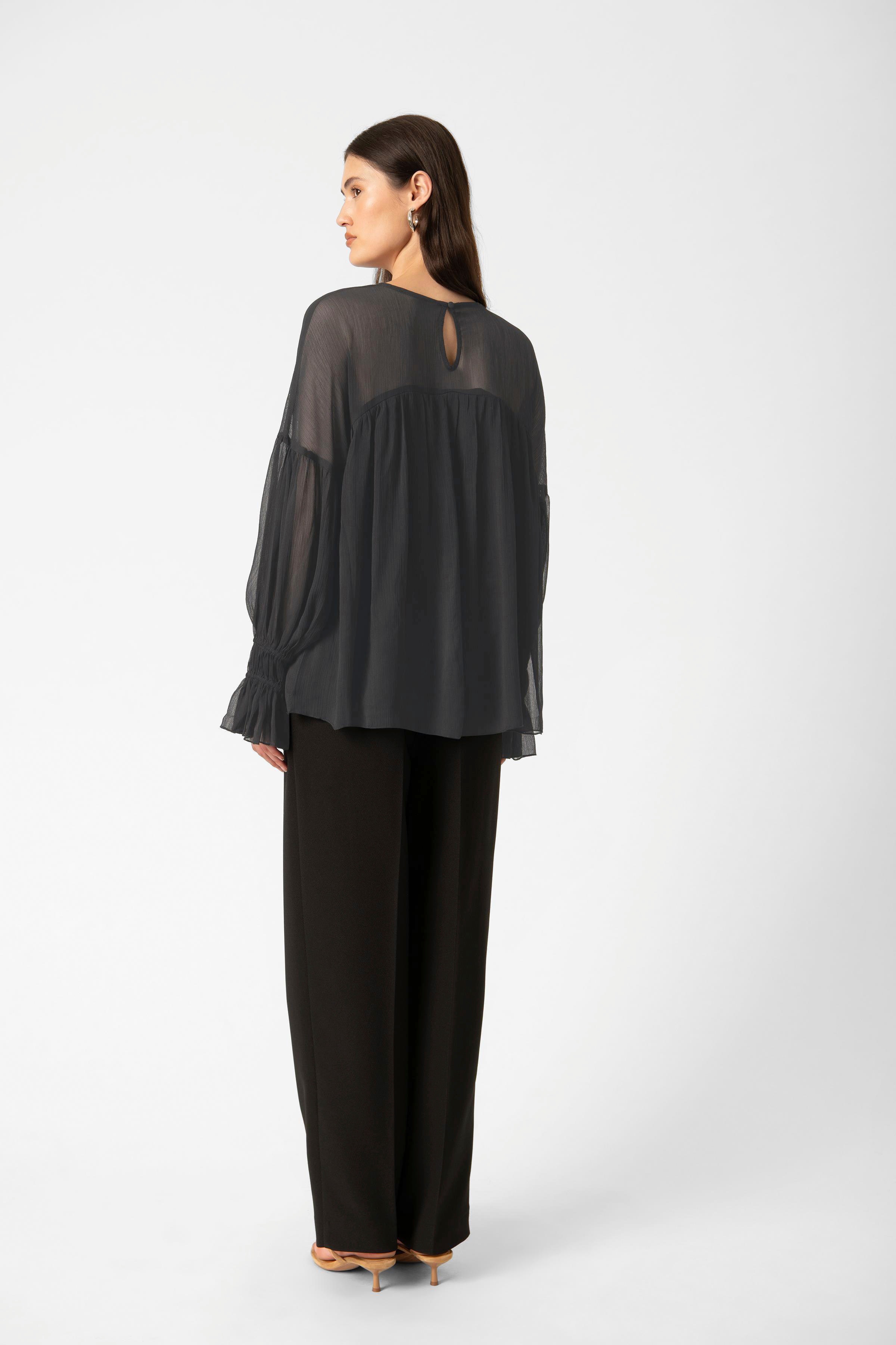 SLHarietta Bluse LOOKBOOK BACK 30408815-194008