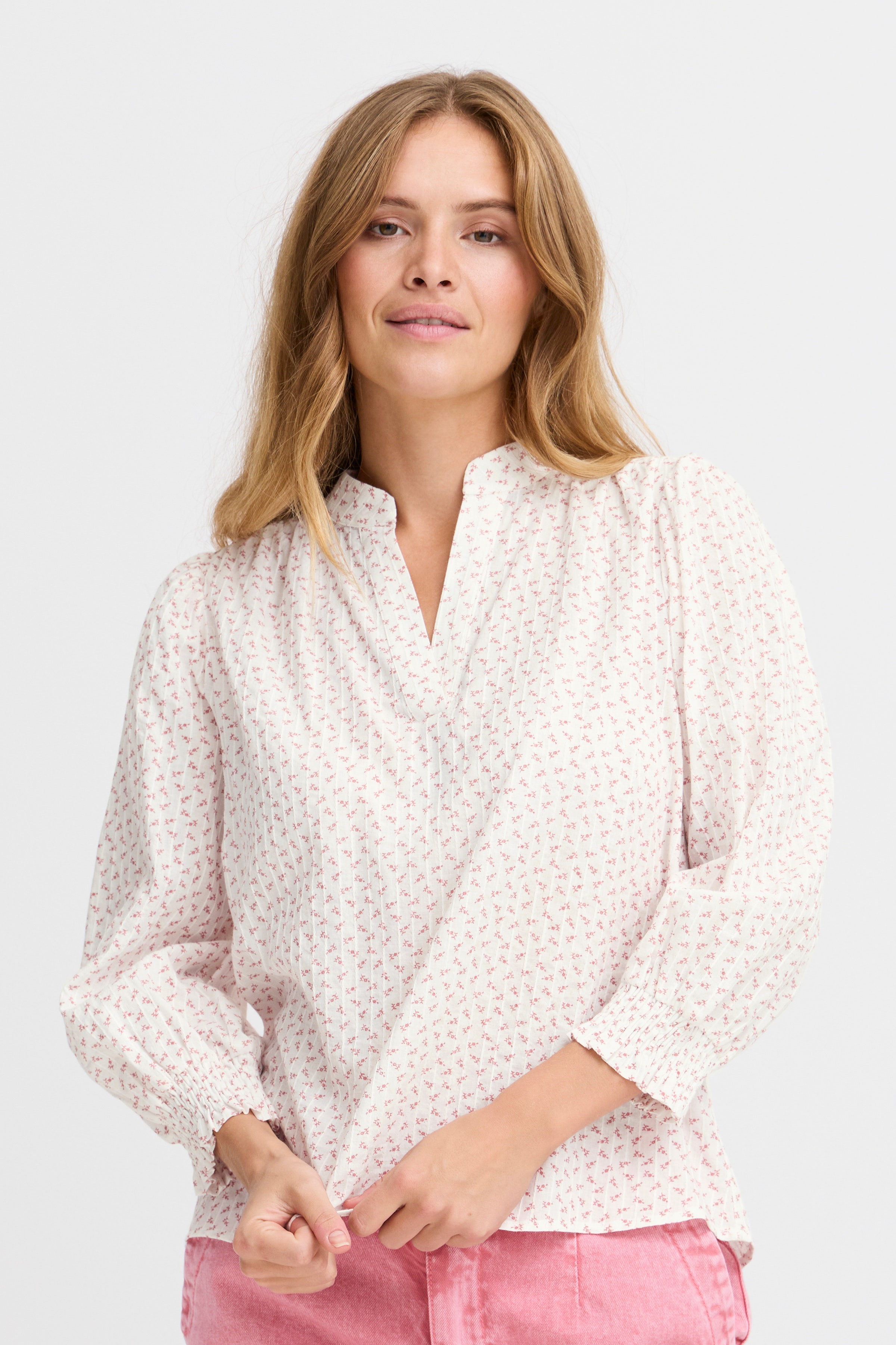 PZMACI Langærmet bluse LOOKBOOK FRONT 50208950-201172