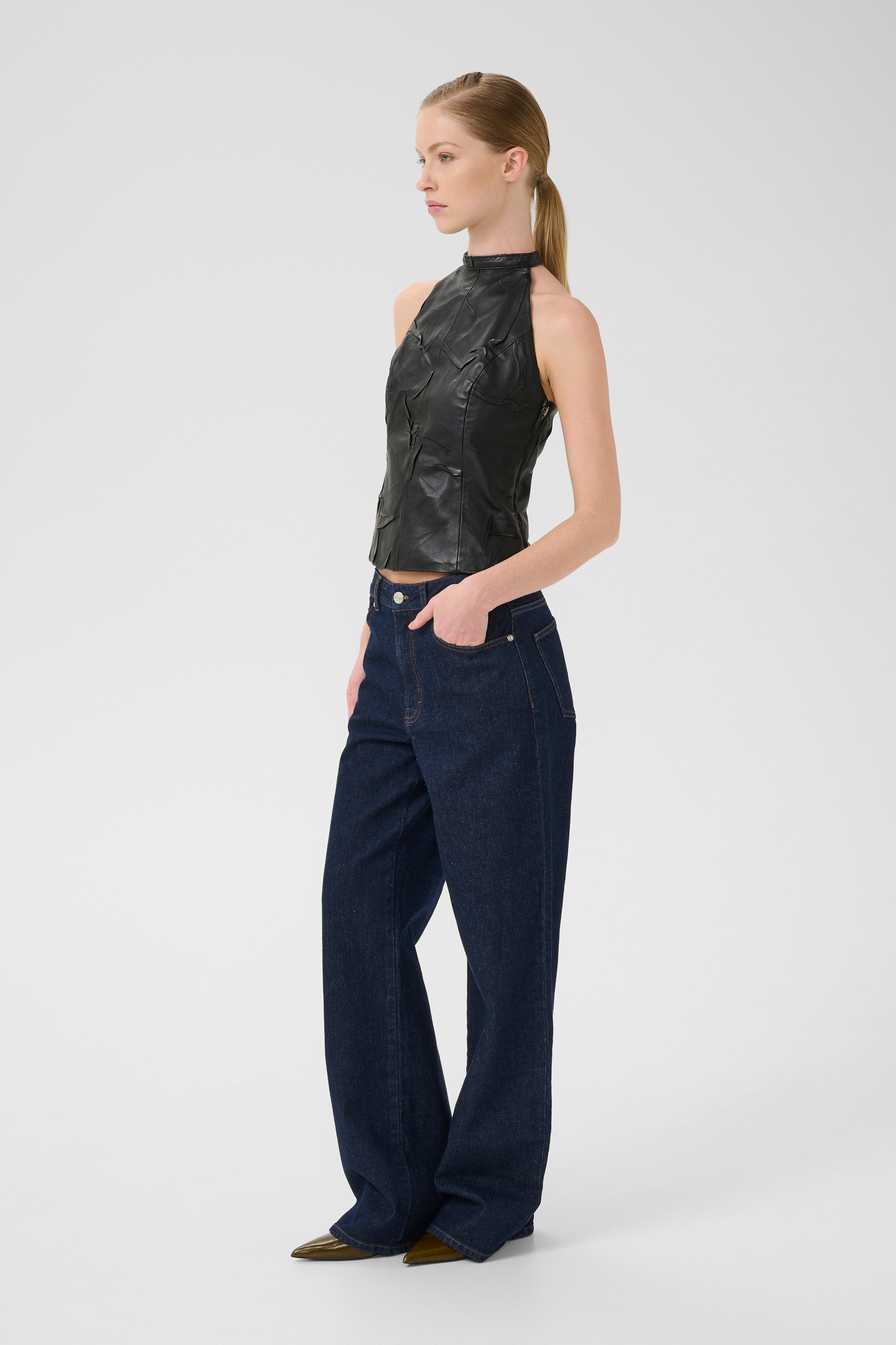 GZmadisan Leather top LOOKBOOK FRONT 10910732-100017