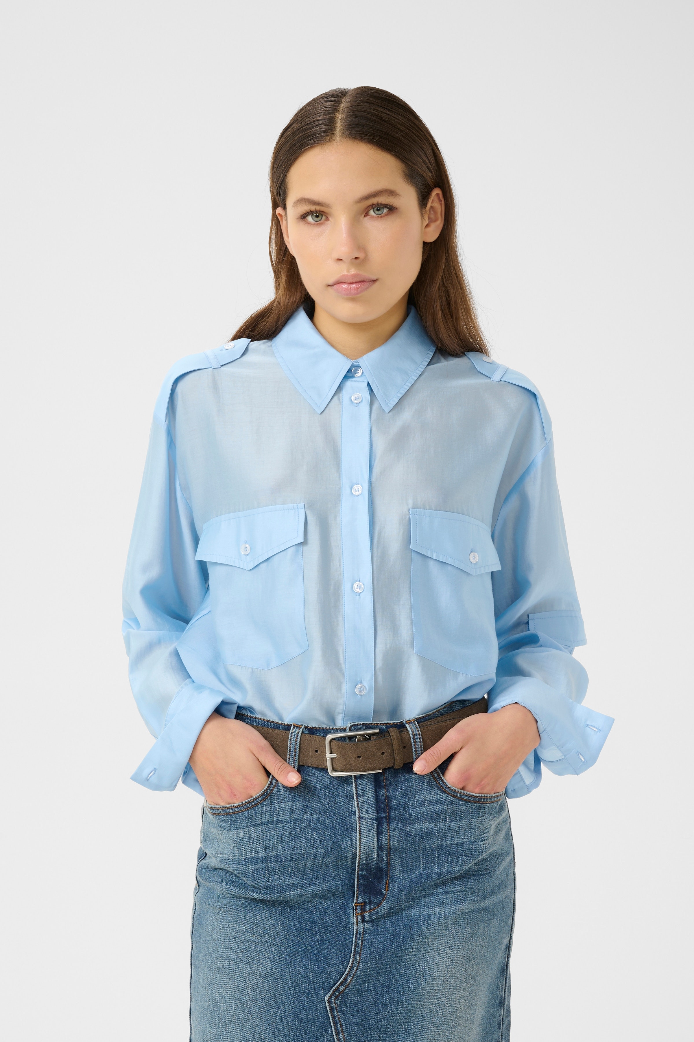 GZmalin Skjorta LOOKBOOK FRONT 10910600-154030