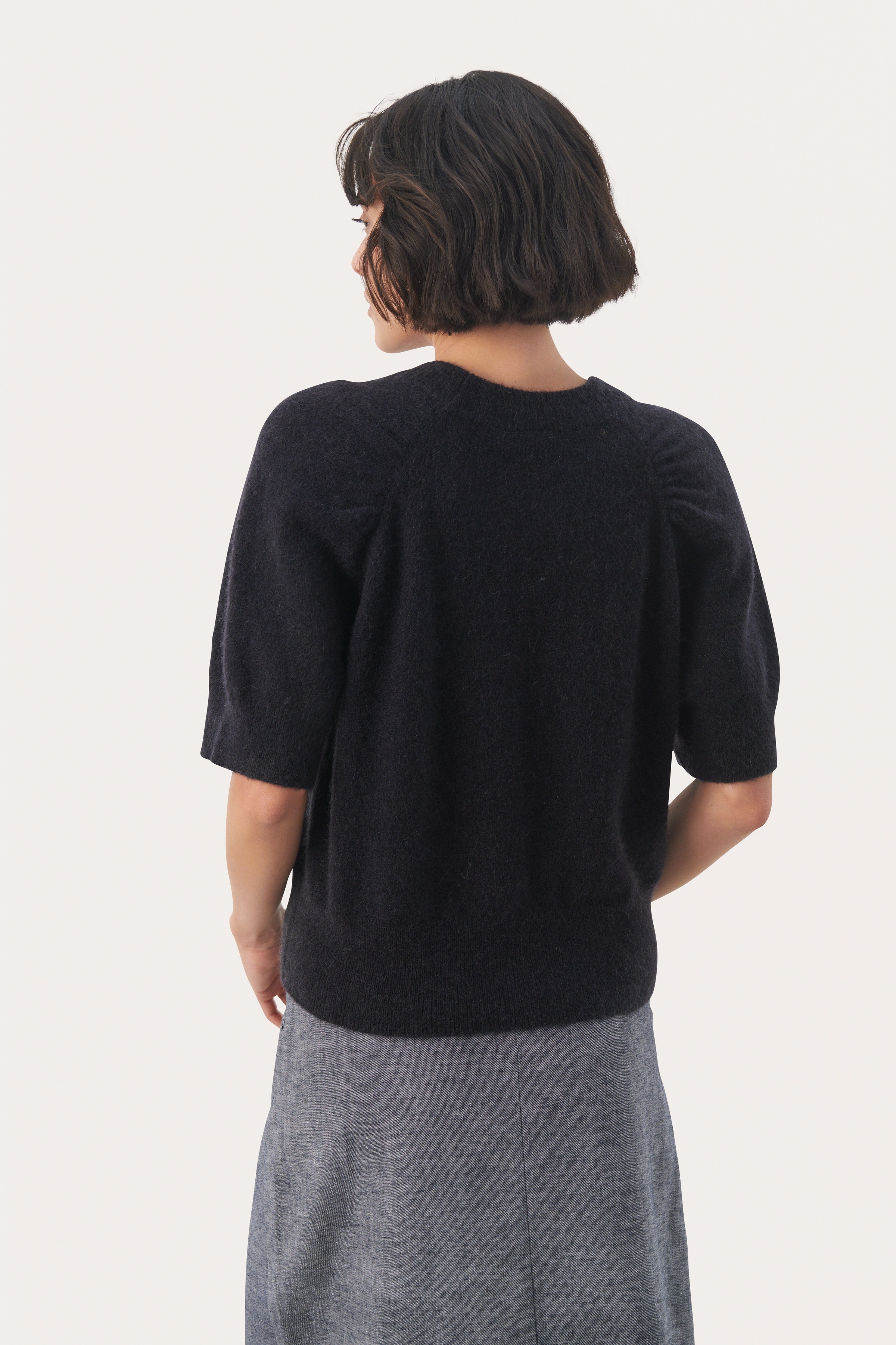 EsperanzaPW Short-sleeved knitted sweater LOOKBOOK BACK 30308446-194013