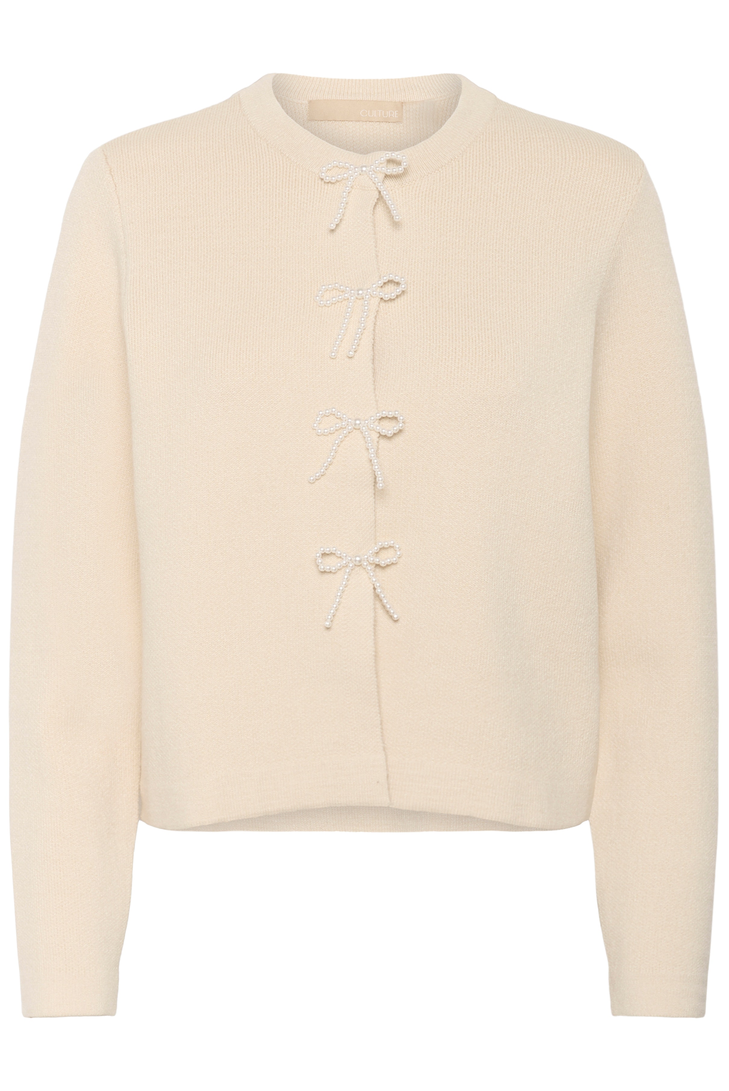 CUholiday Cardigan with bows PACK FRONT 50112543-500012