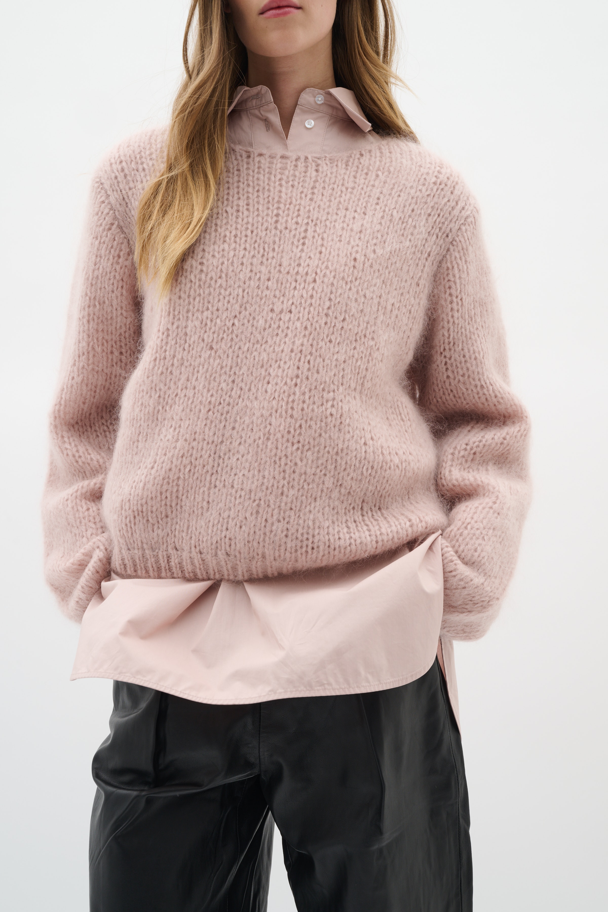 JetraIW Mohair Pullover LOOKBOOK FRONT 30109619-161509