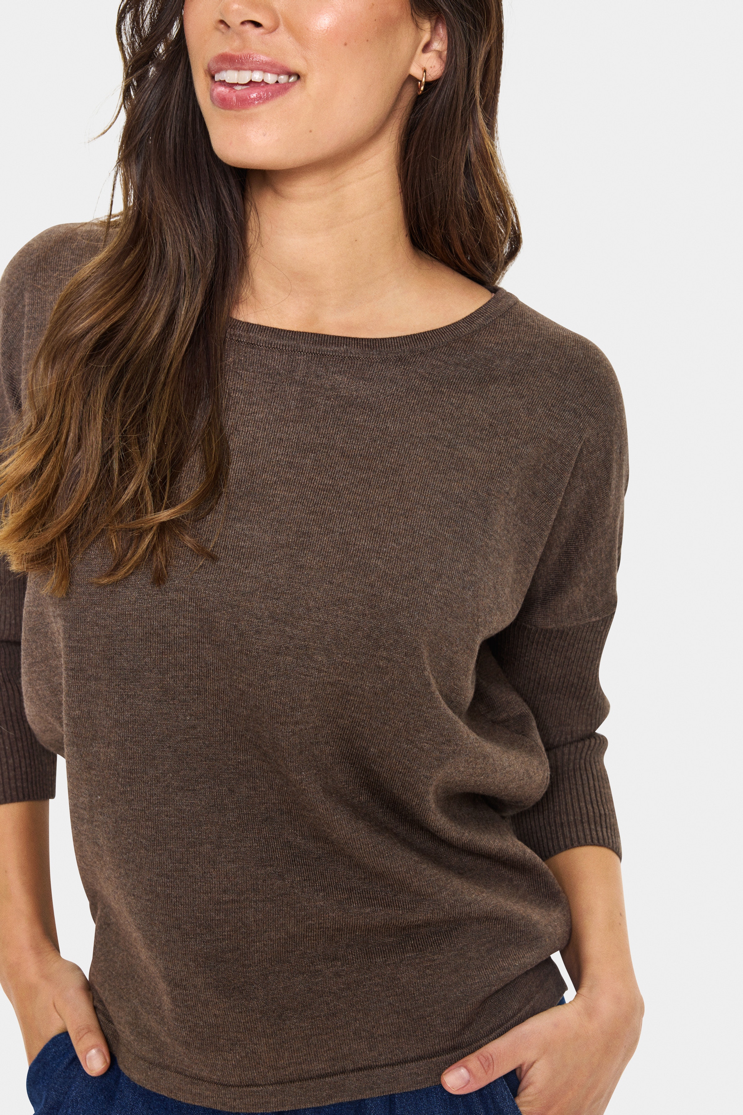 MilaSZ R-Neck Pullover LOOKBOOK DETAIL 30500003-1908101
