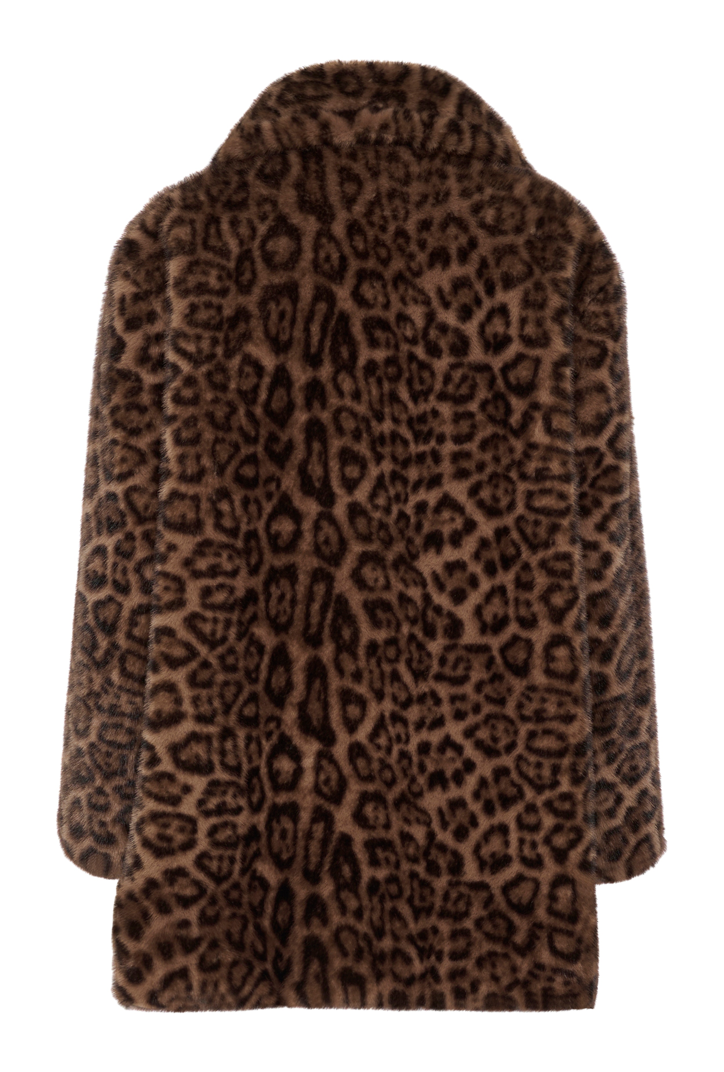 KBTira Leopard Faux Fur Jacke PACK BACK 10105446-103153