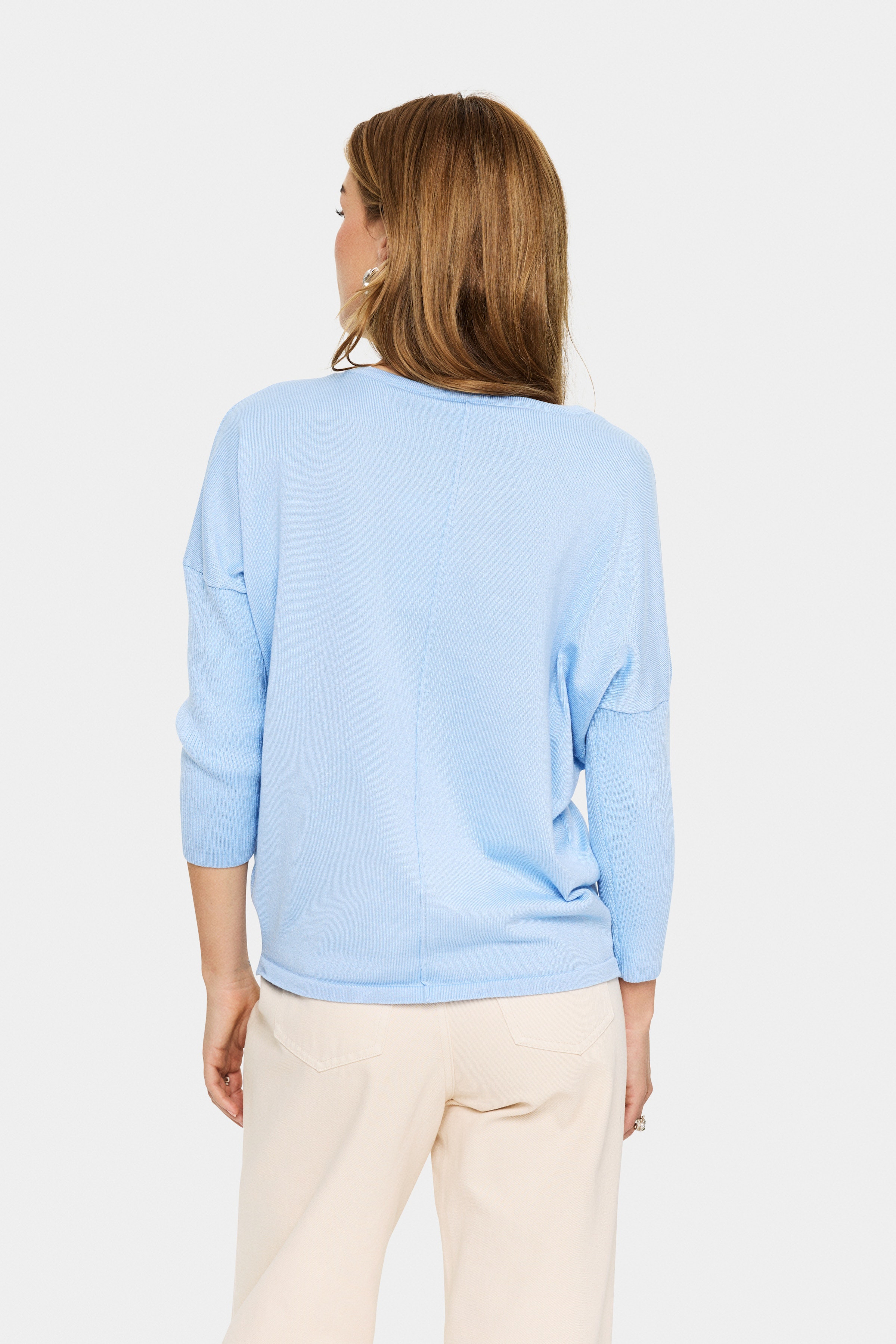 MilaSZ R-Neck Pullover LOOKBOOK BACK 30500003-154030