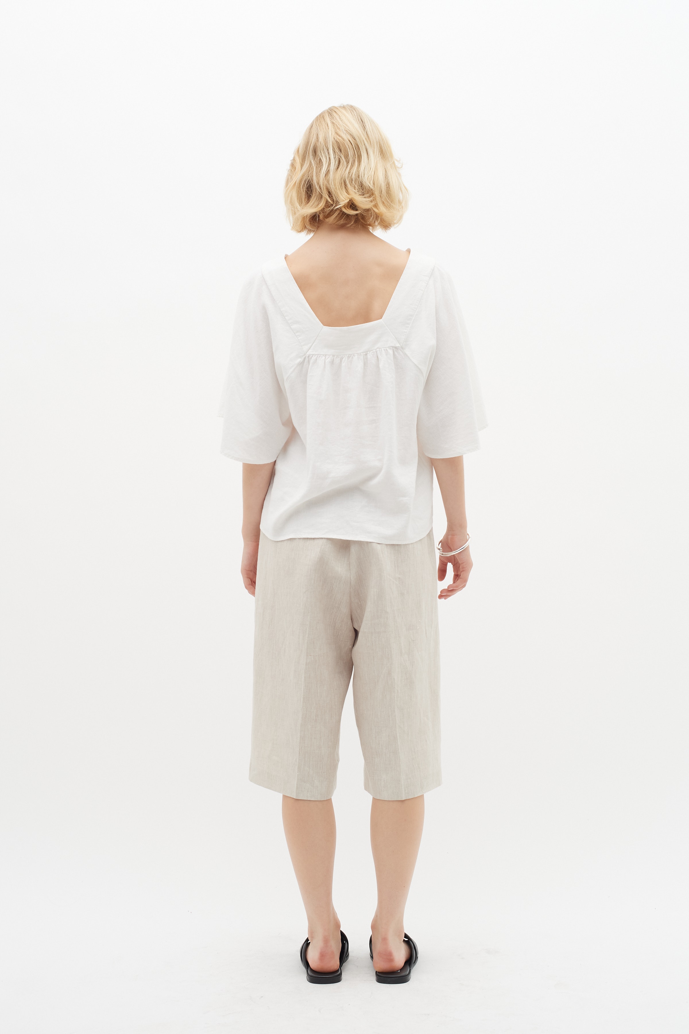 XiniaIW Linne Shorts LOOKBOOK BACK 30109323-1304031