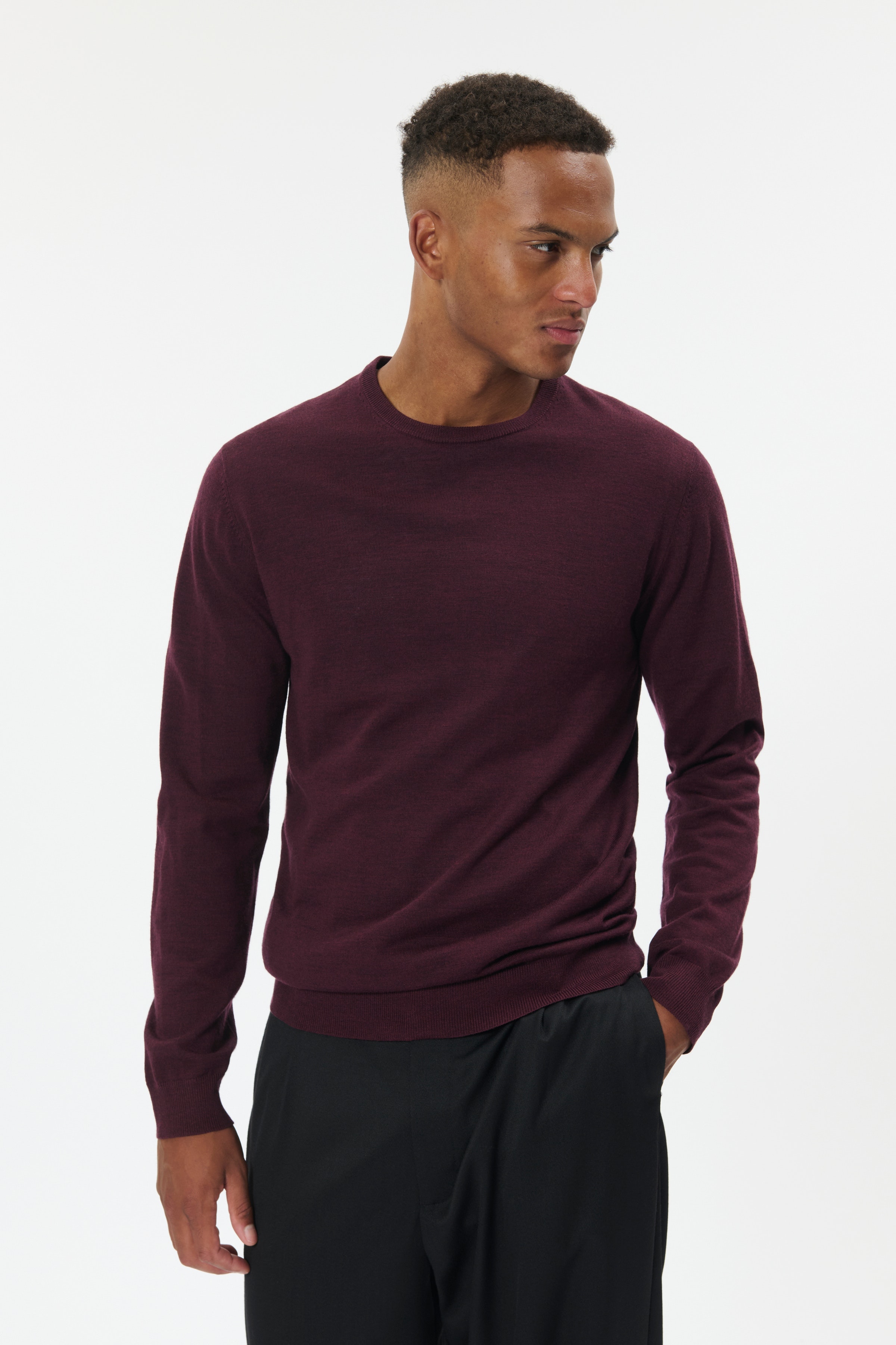 Margrate Merino Pullover LOOKBOOK FRONT 30200611-1921181