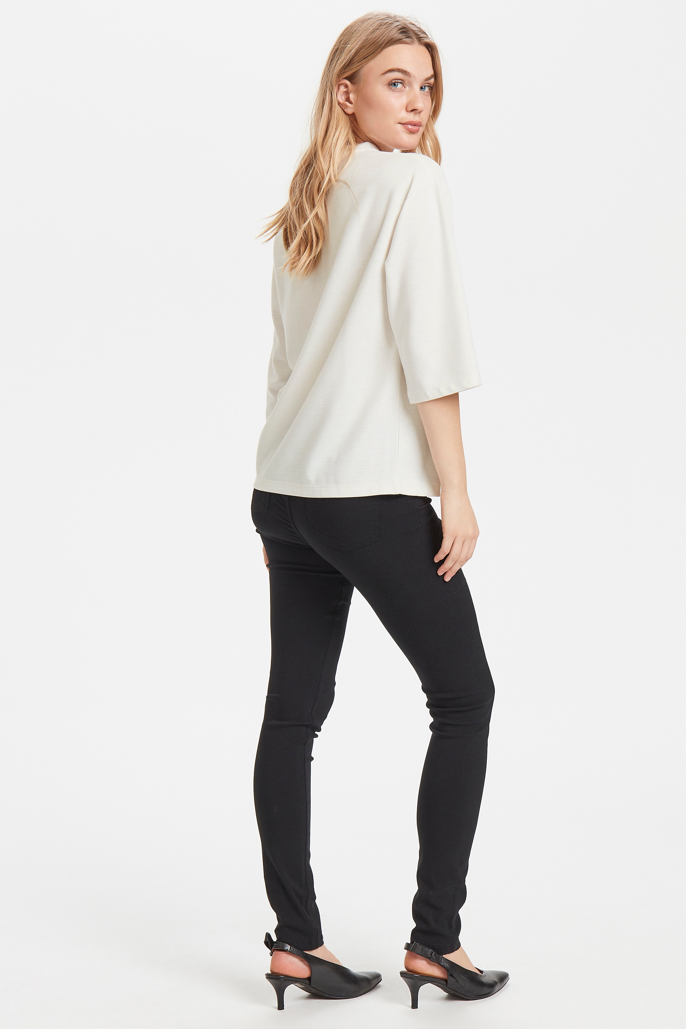 Blouse with long sleeve LOOKBOOK FRONT 20805032-80115