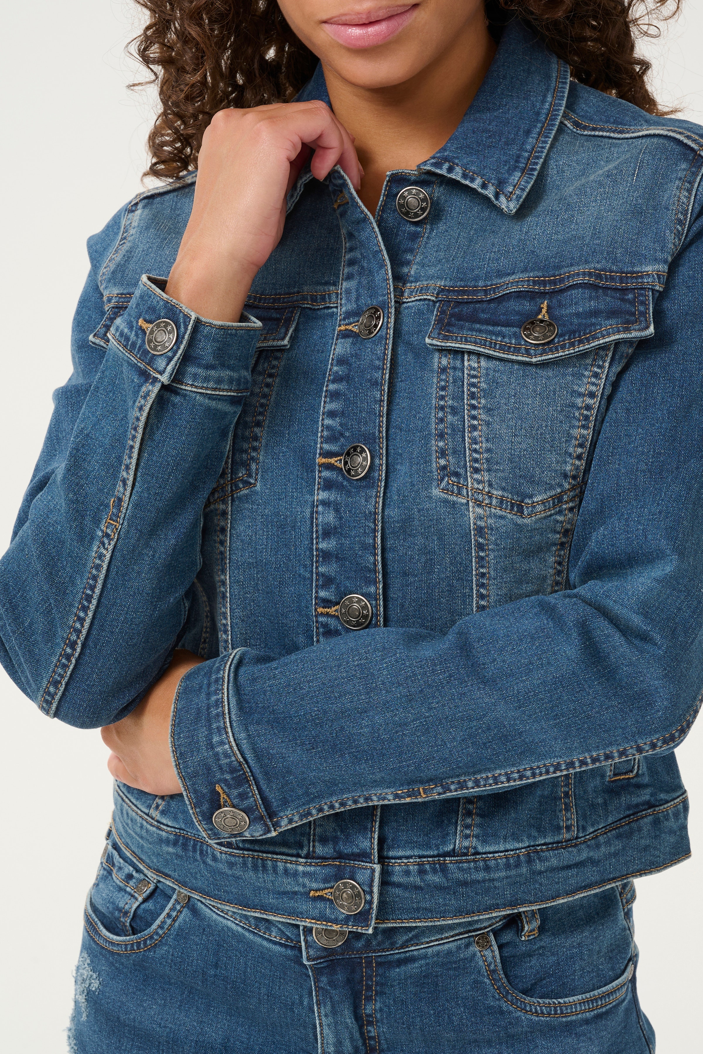 CUvarina Denim jacket LOOKBOOK DETAIL 50111458-107025