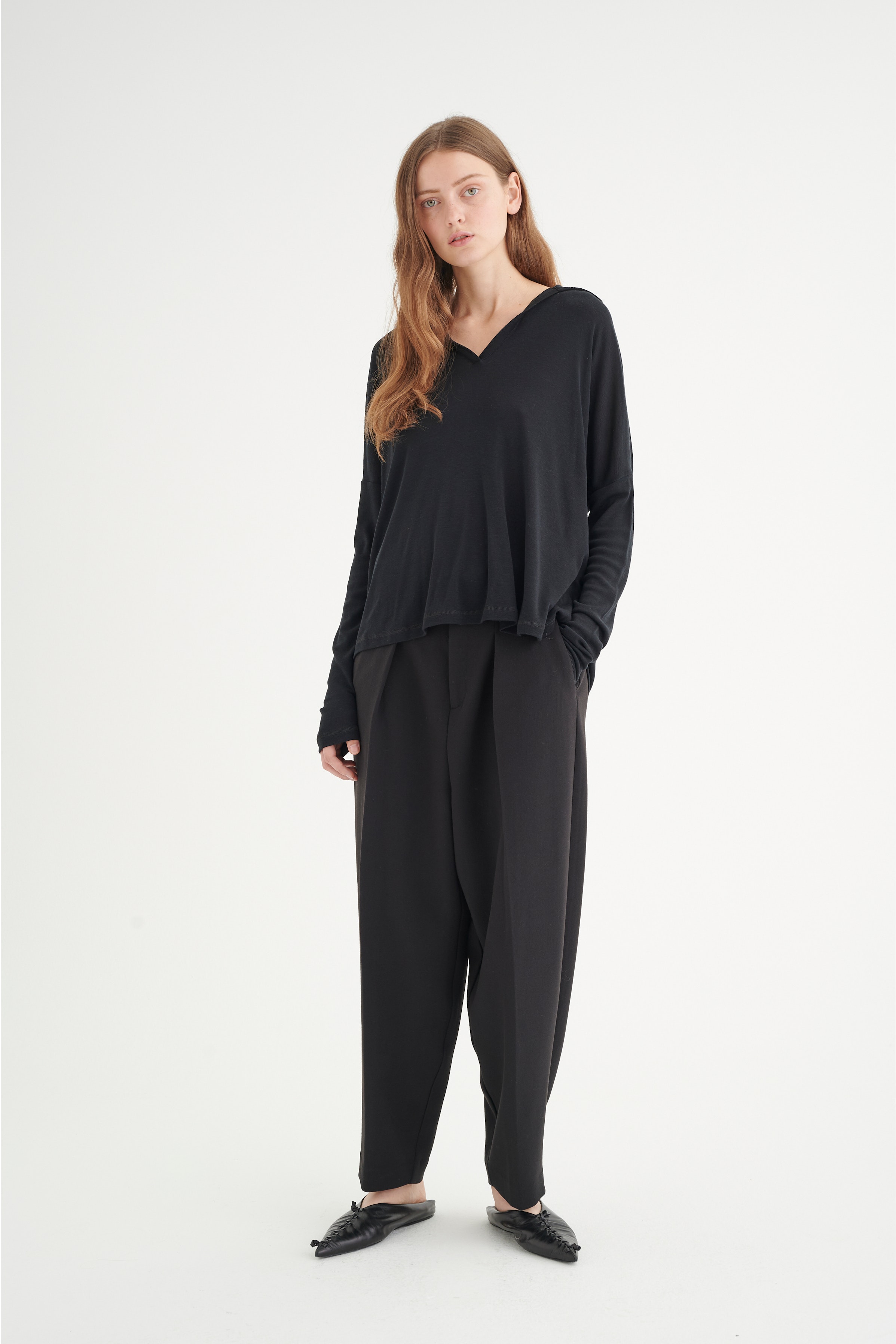 DiddeIW Langarm-Bluse LOOKBOOK FRONT 30106571-194008