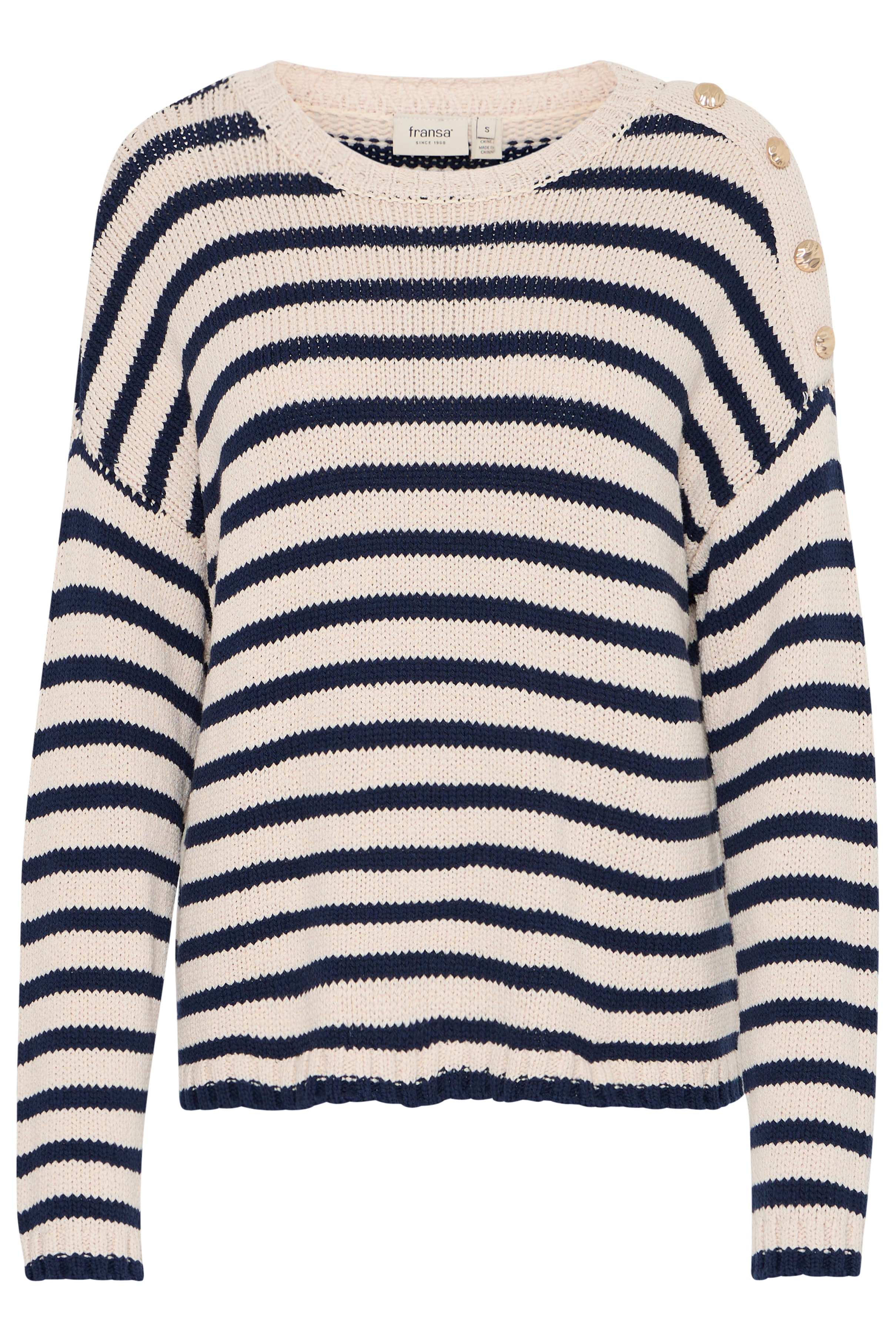 FRBELINDA PU 1 Knitted pullover PACK FRONT 20615112-204025