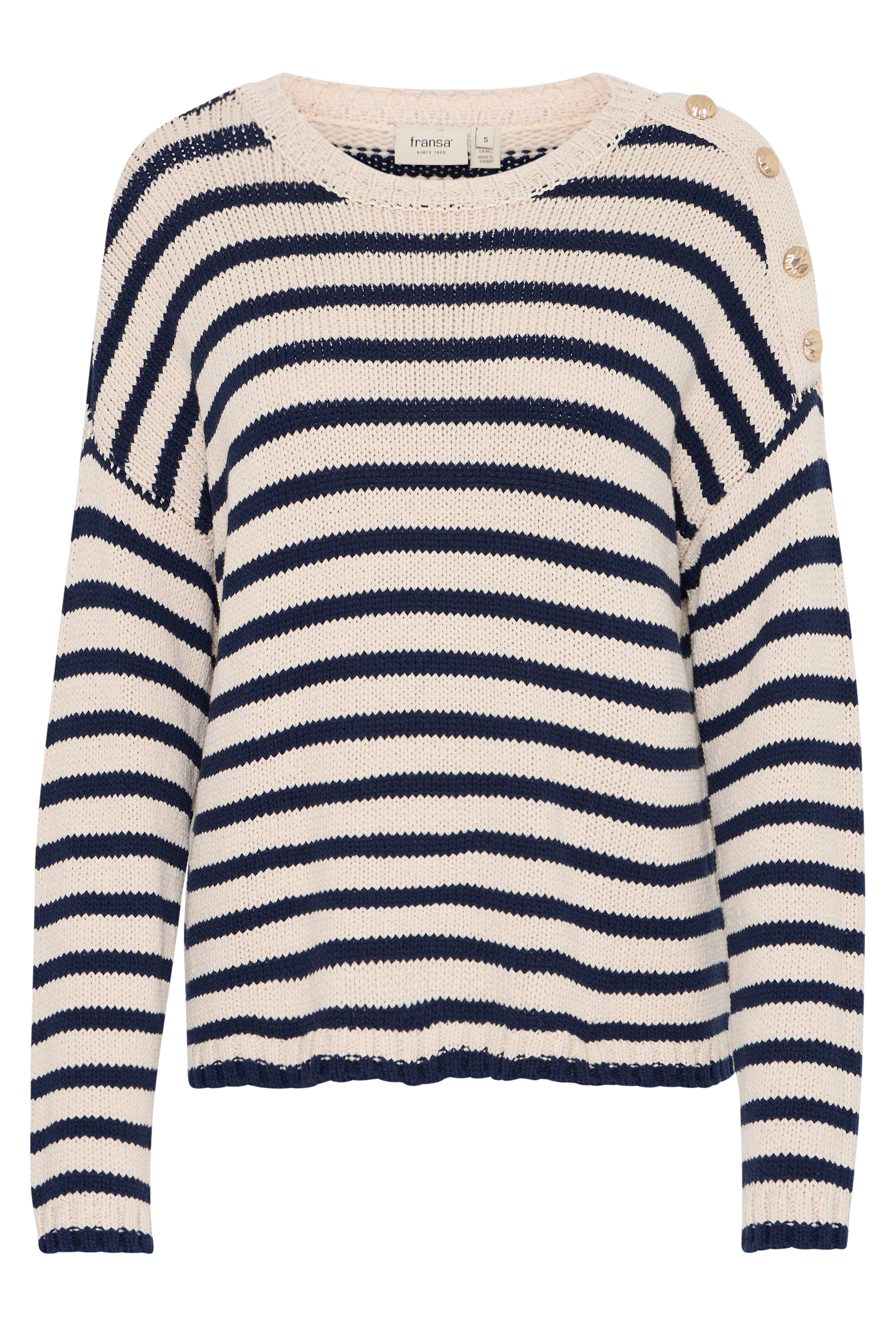 FRBELINDA PU 1 Strickpullover PACK FRONT 20615112-204025