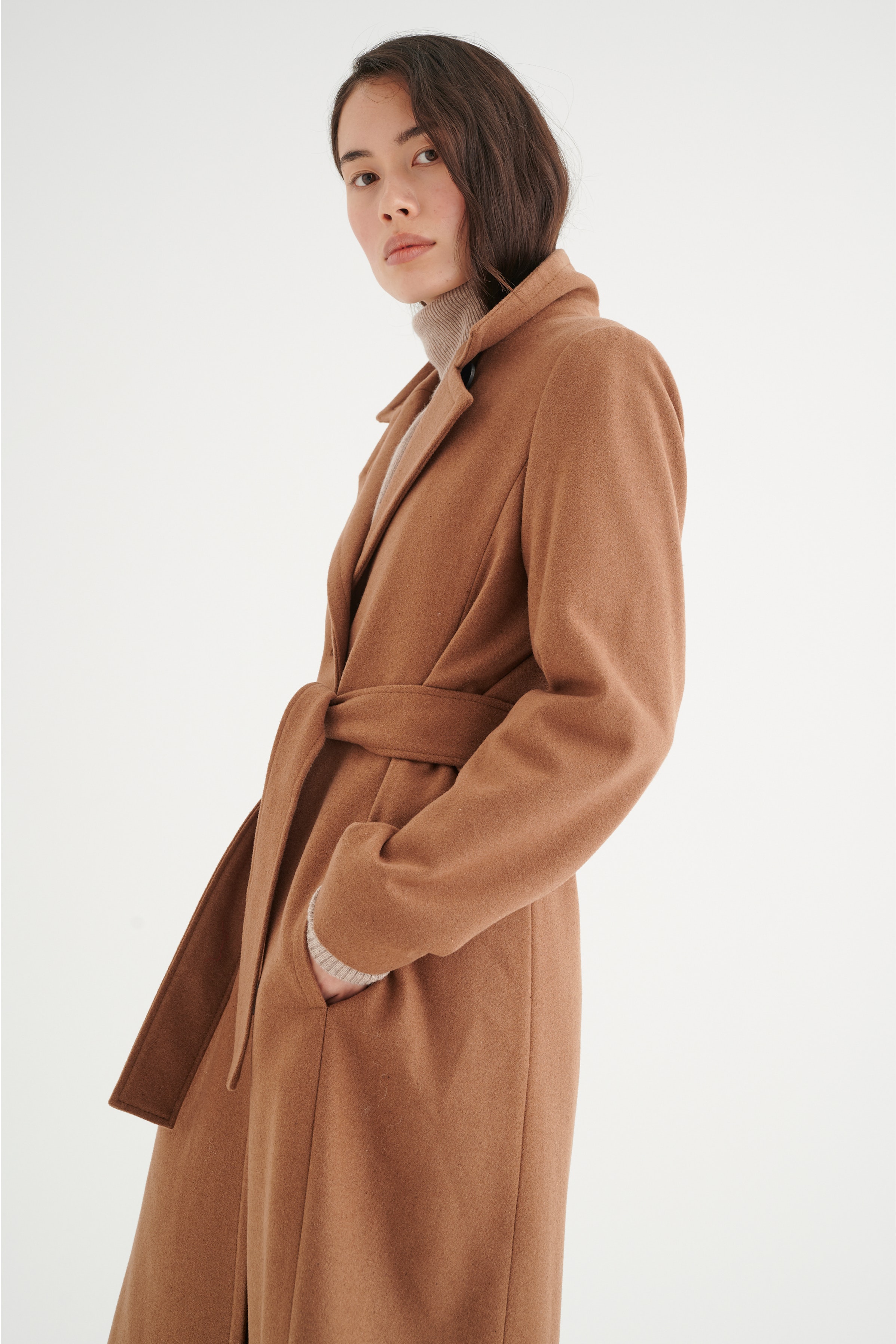 CiljaIW Lapel Jacke LOOKBOOK FRONT 30106442-171321
