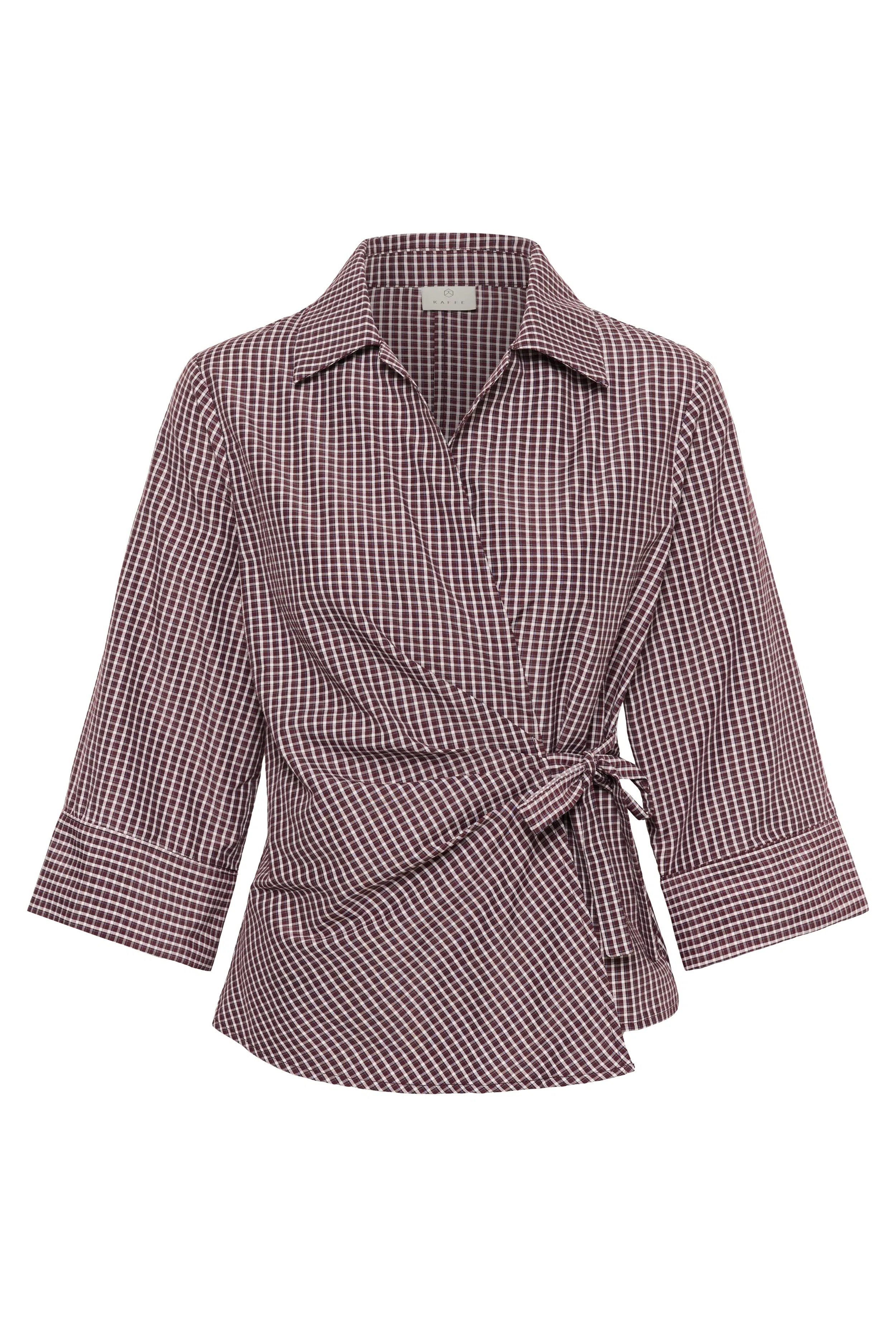 KAdinah Checked Shirt PACK FRONT 10513182-1000850