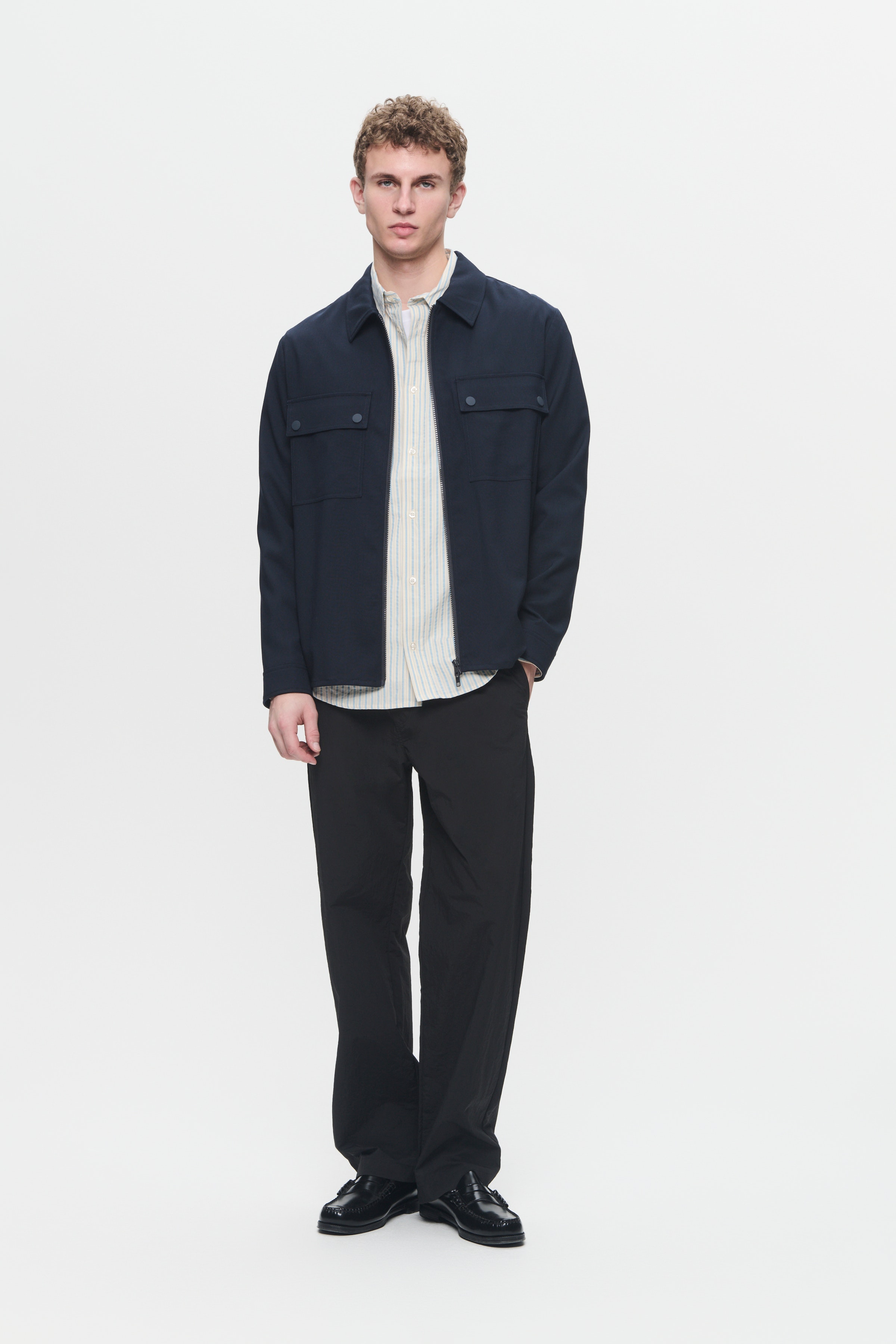 WWfabian Wool Shirt LOOKBOOK FRONT 30250005-194011