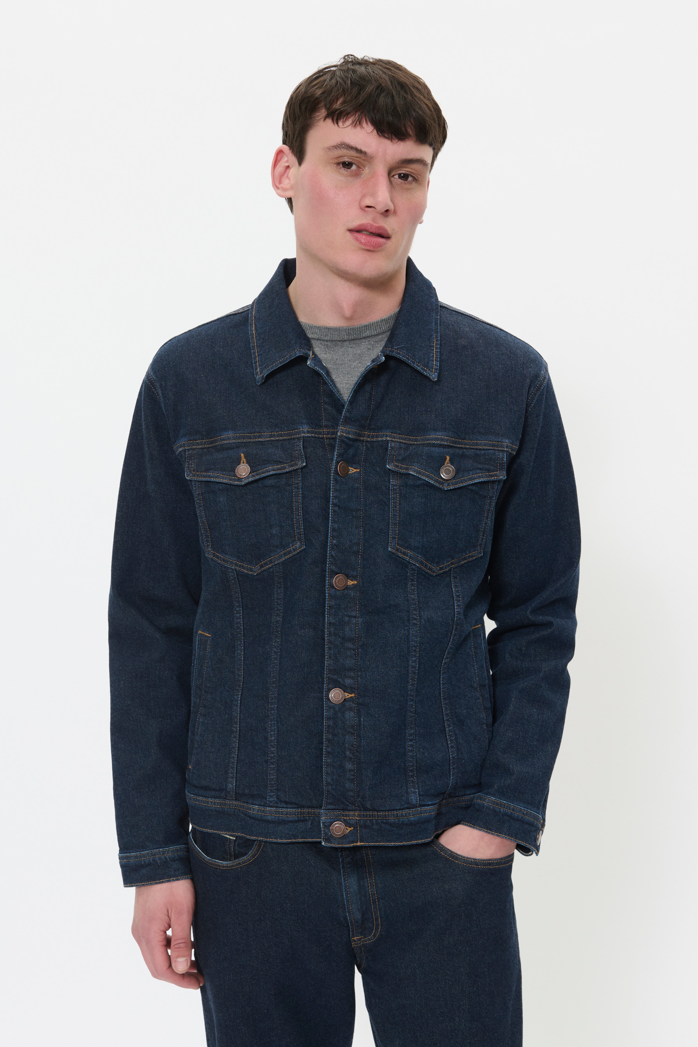 MAshepard Casual Spijkerjack LOOKBOOK FRONT 30208514-303770