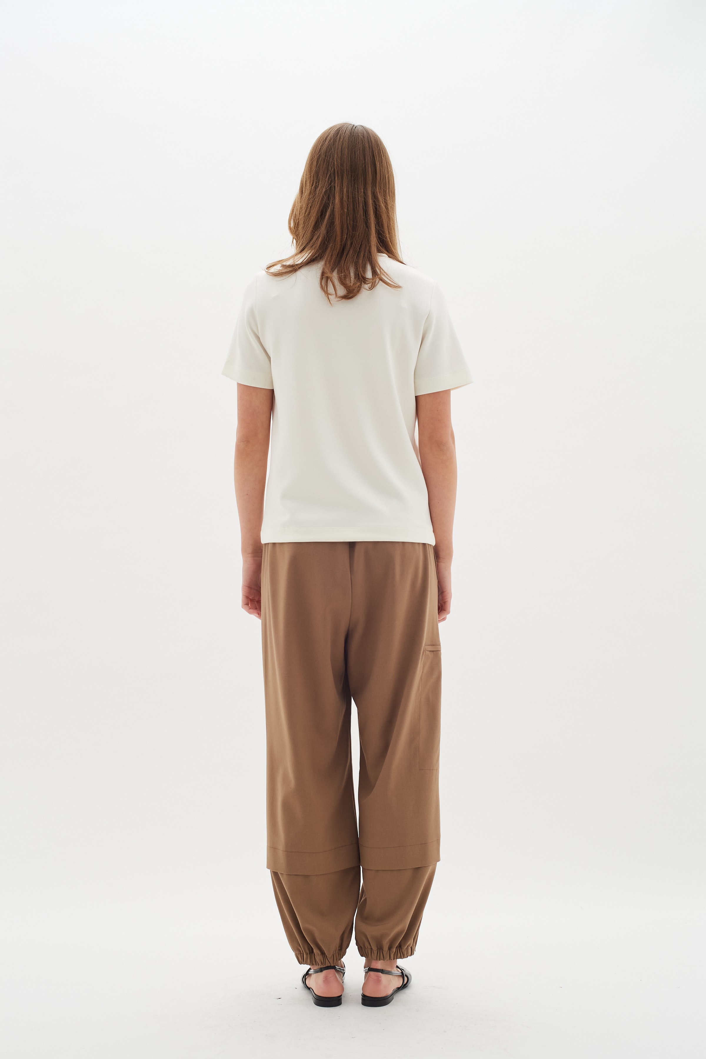 ZaiIW Cargo Trousers LOOKBOOK BACK 30109222-300872