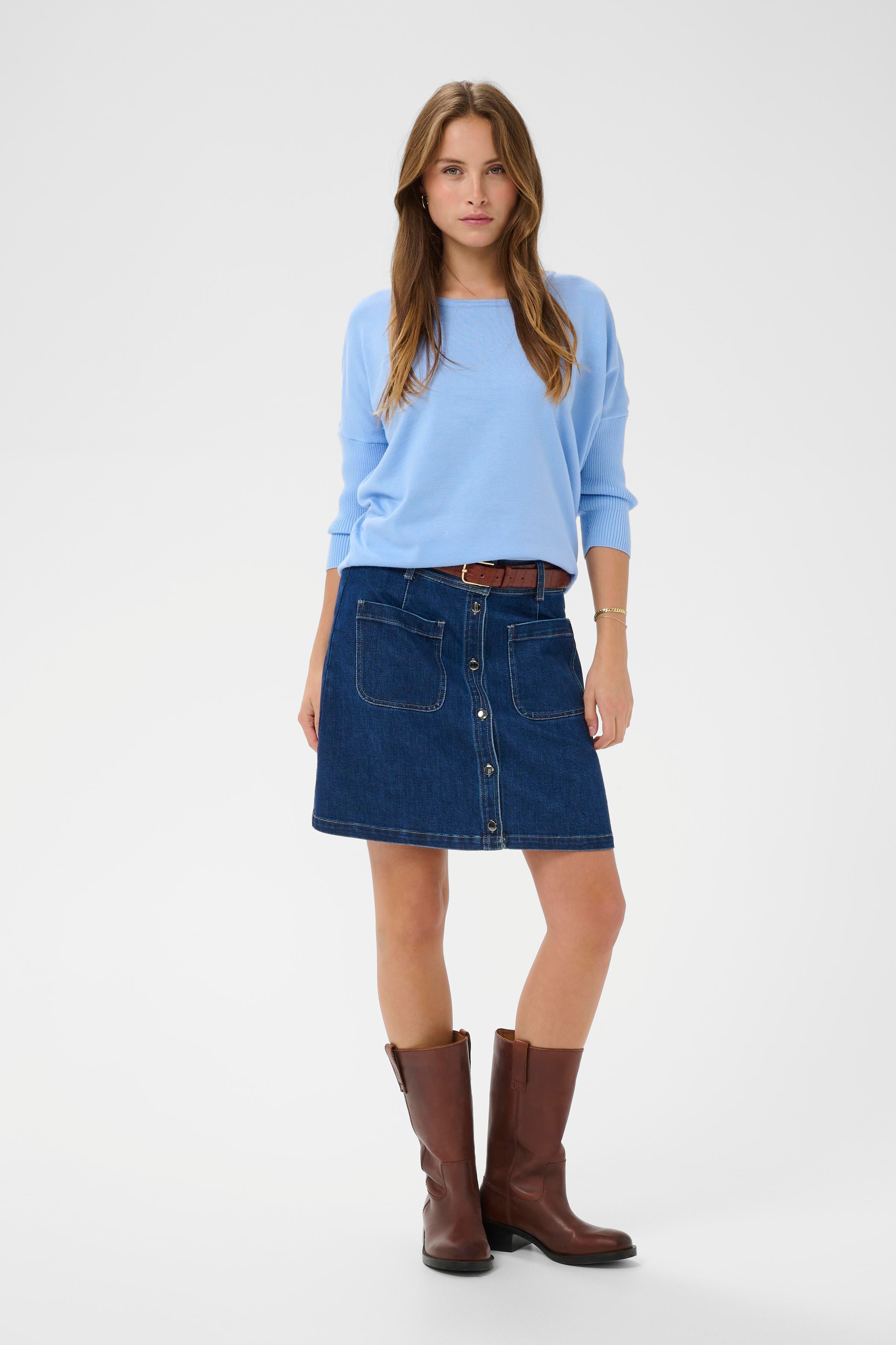 MilaSZ R-Neck Pullover LOOKBOOK FRONT 30500003-153915