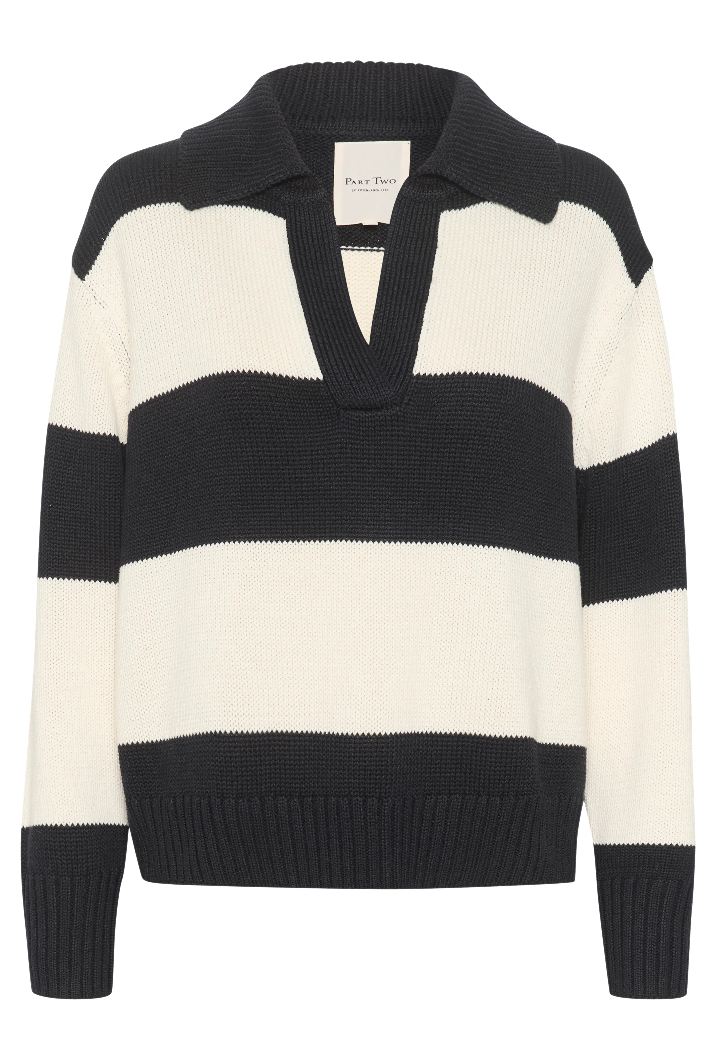 ElindaPW Stickad tröja PACK FRONT 30308436-302805