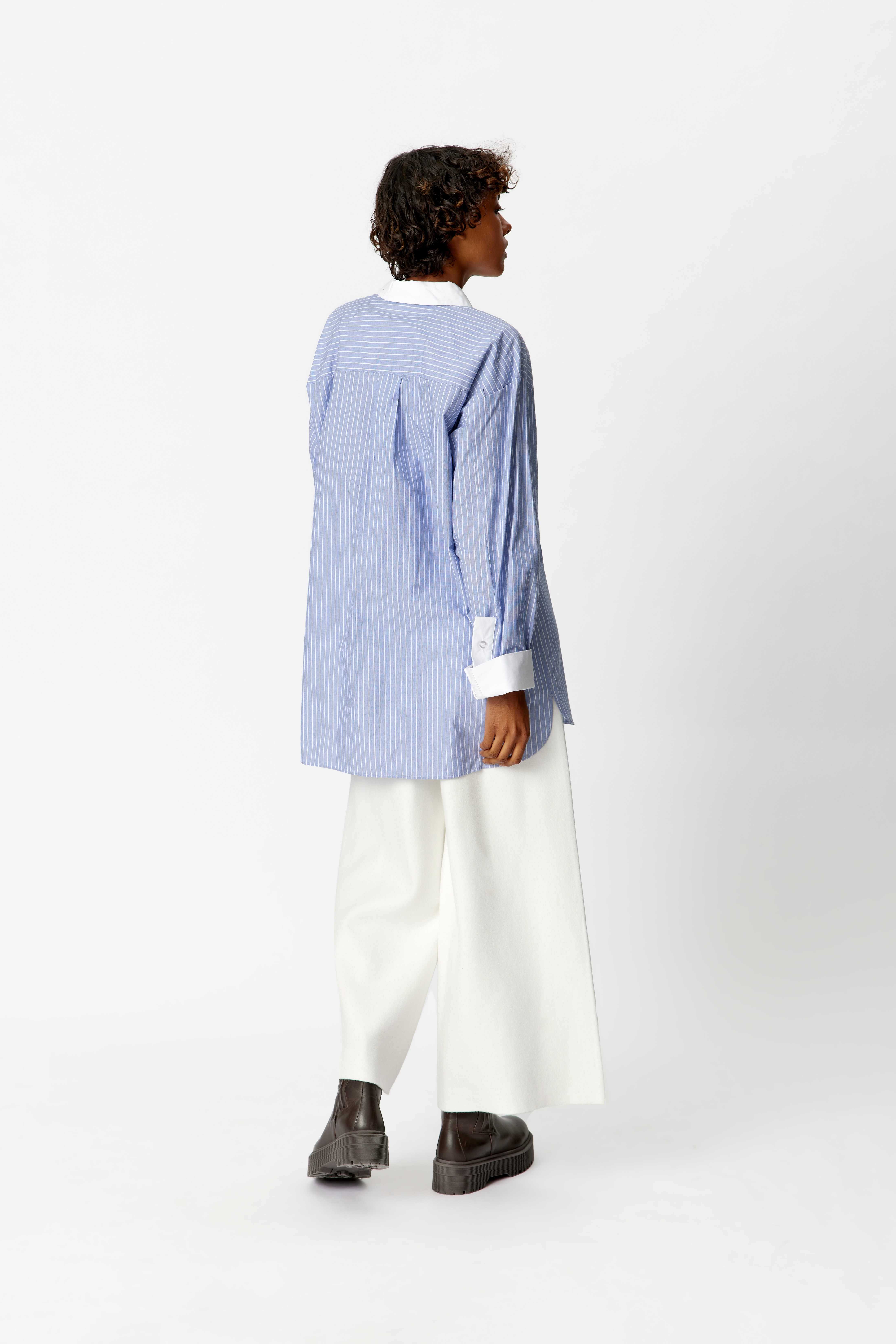 LesterGZ Overhemd met lang mouwen LOOKBOOK BACK 10905388-101500