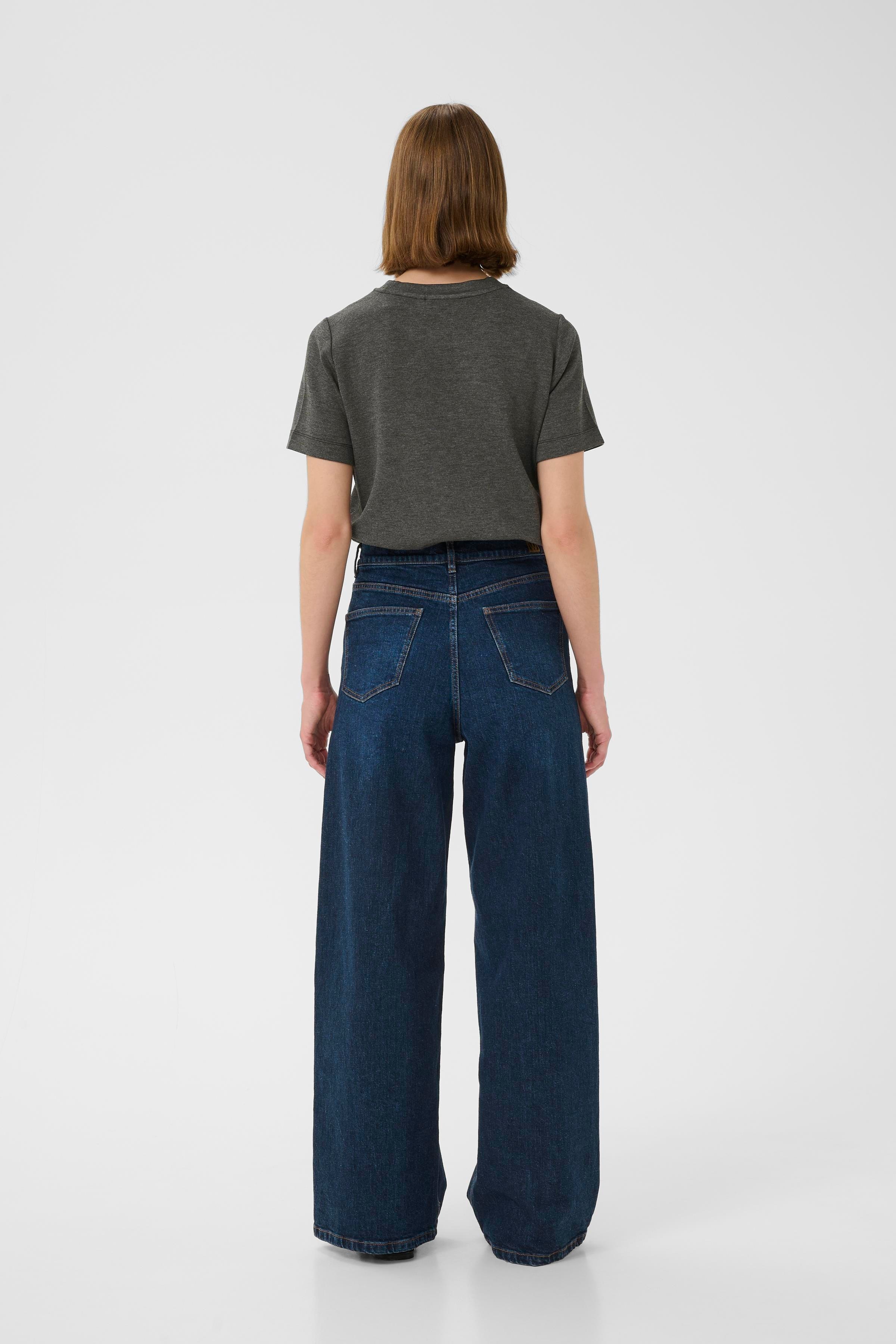 VincentIW Melange Karmen T-shirt LOOKBOOK BACK 30107053-300596