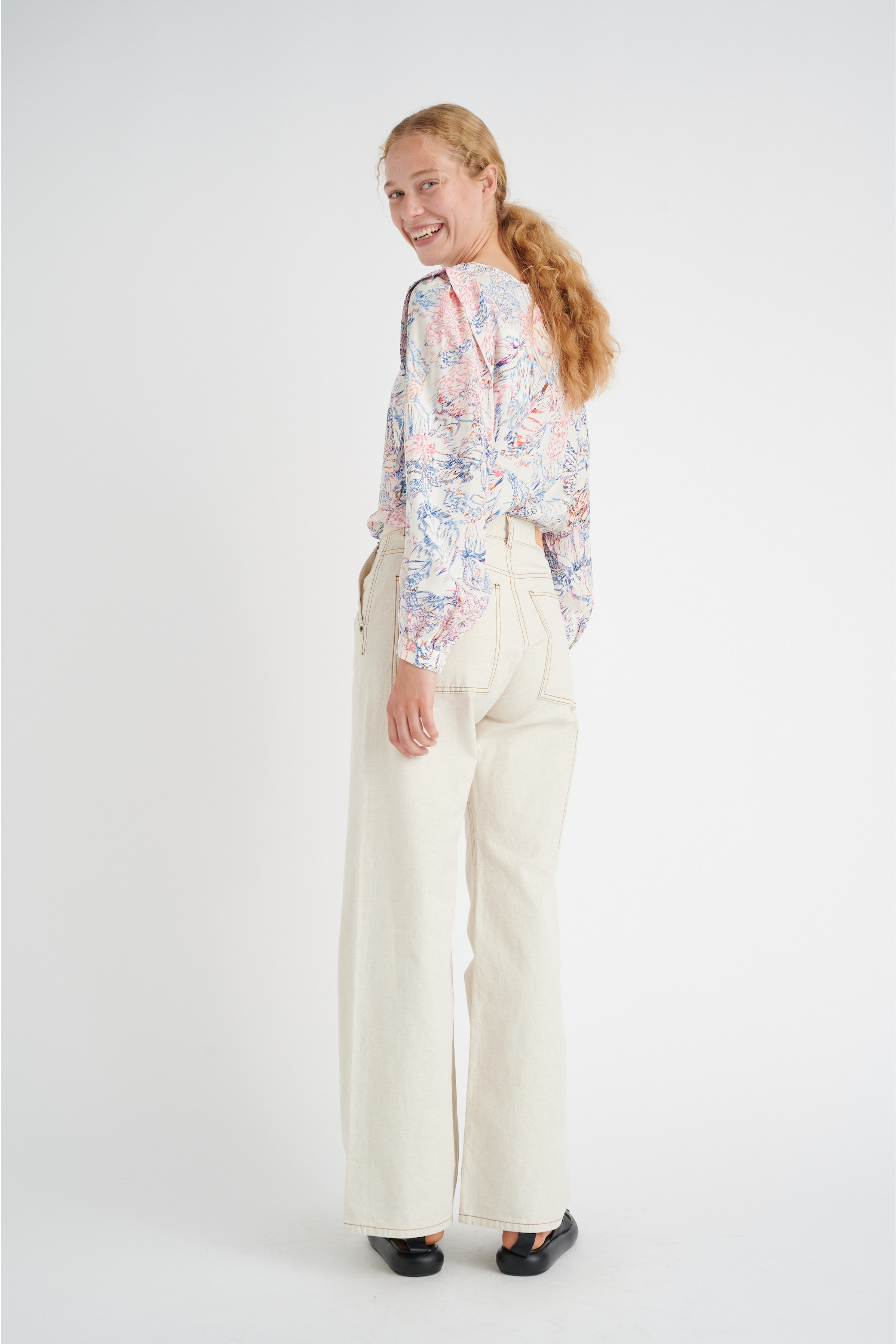 DamaraIW Bluse LOOKBOOK BACK 30108132-301884