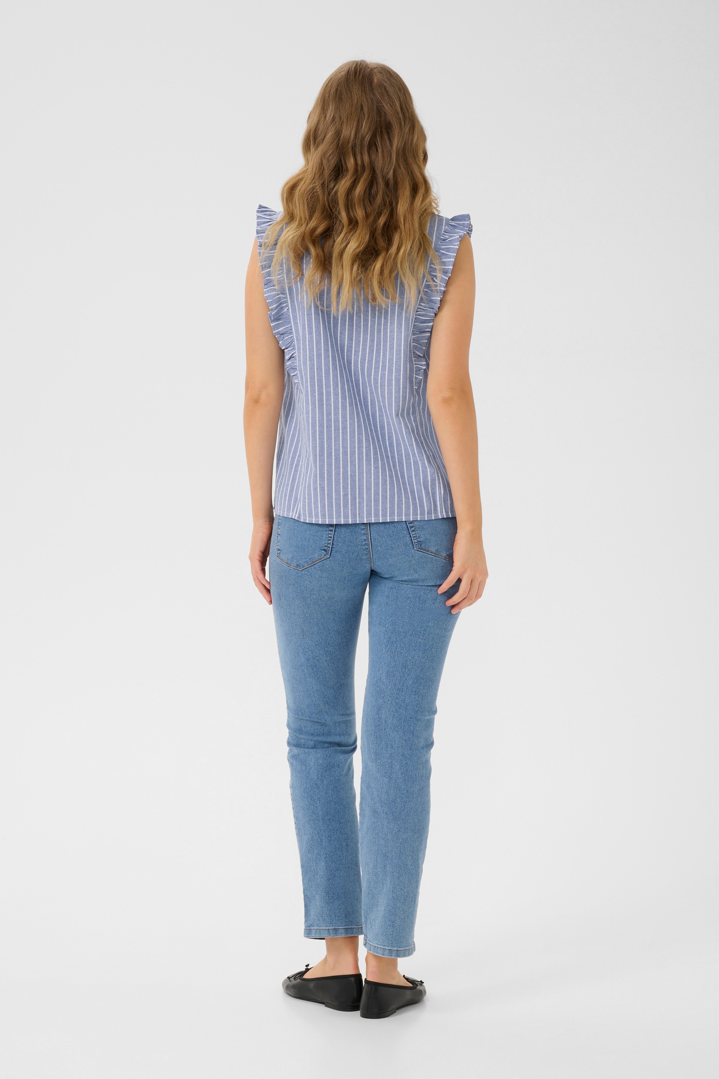 BPmalena Bluse LOOKBOOK BACK 10590900-107817B