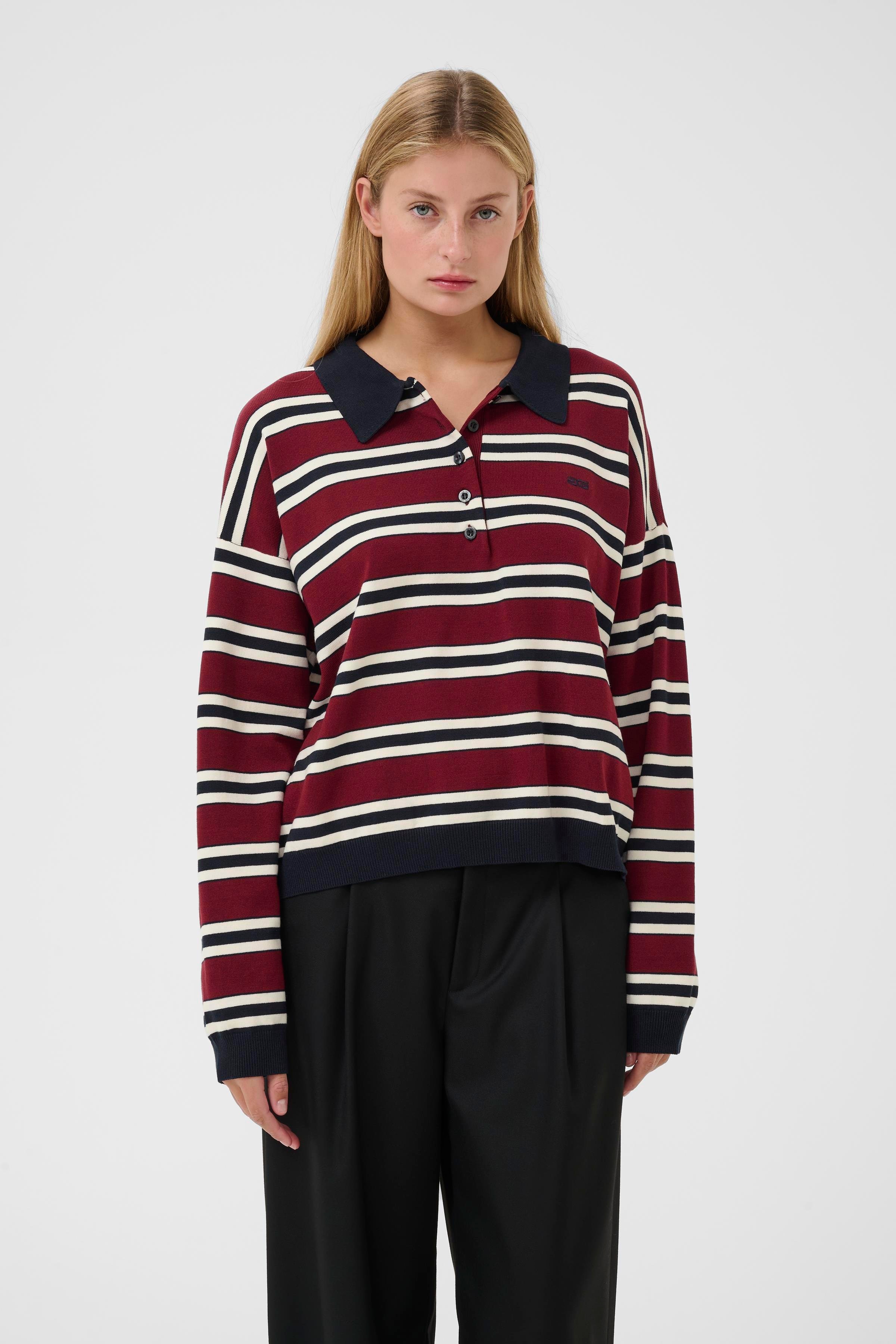 GZpaige Langærmet polo LOOKBOOK FRONT 10910655-109444