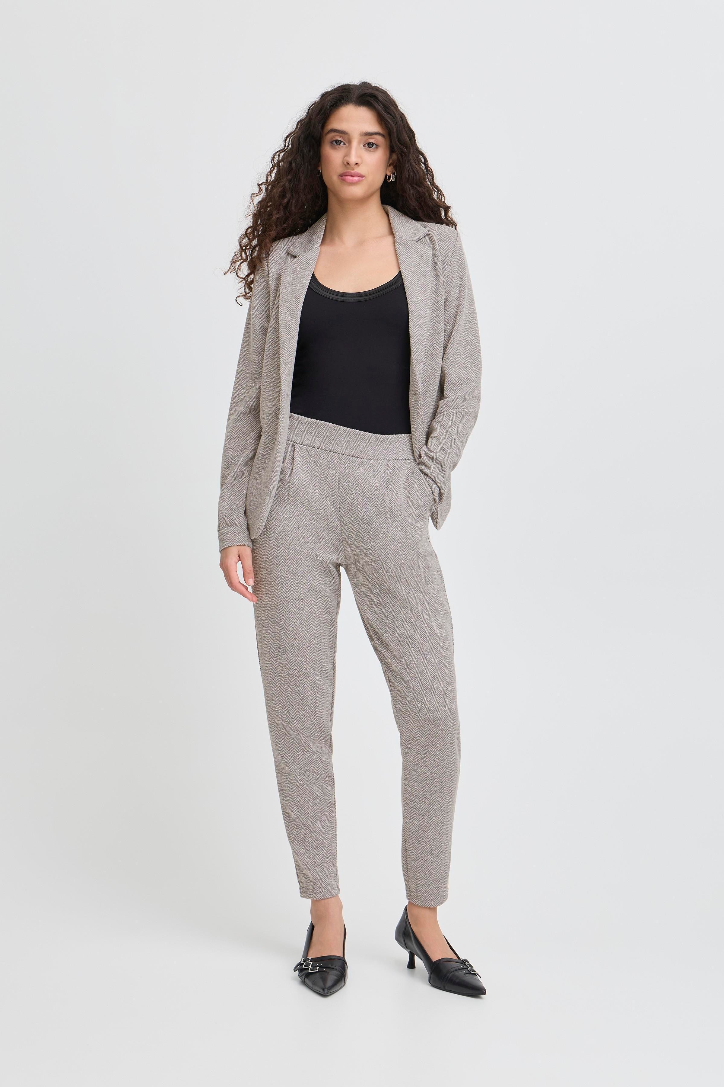 IHKATE JACQUARD Bukser LOOKBOOK FRONT 20121601-900000482