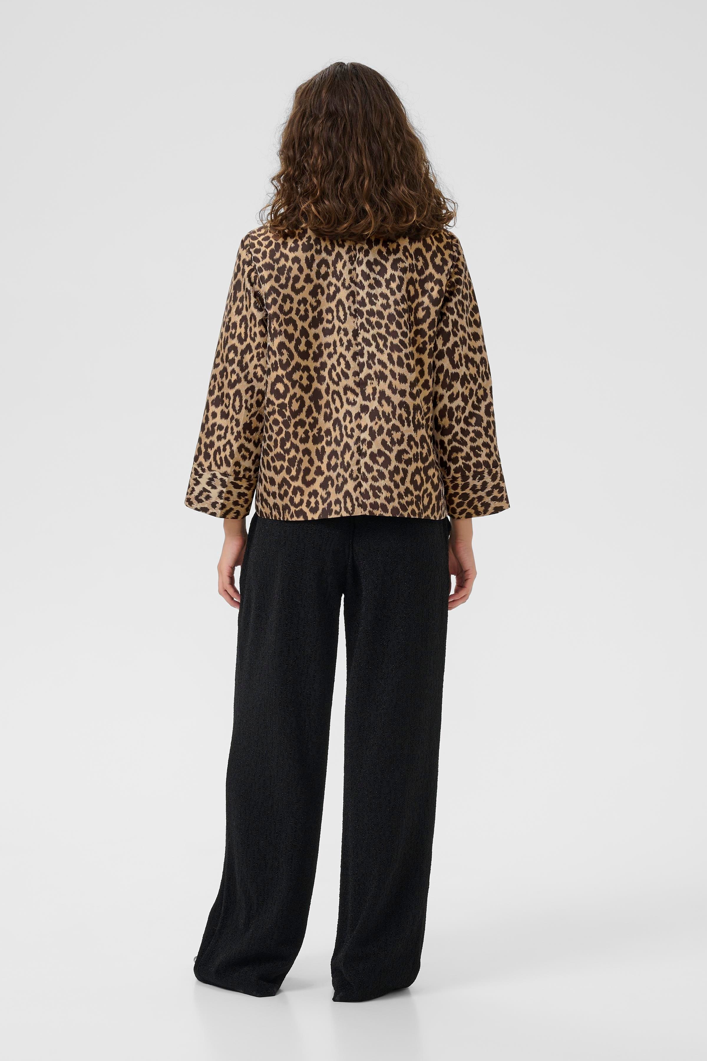 CUcarol Leopard jacket LOOKBOOK BACK 50112376-107401