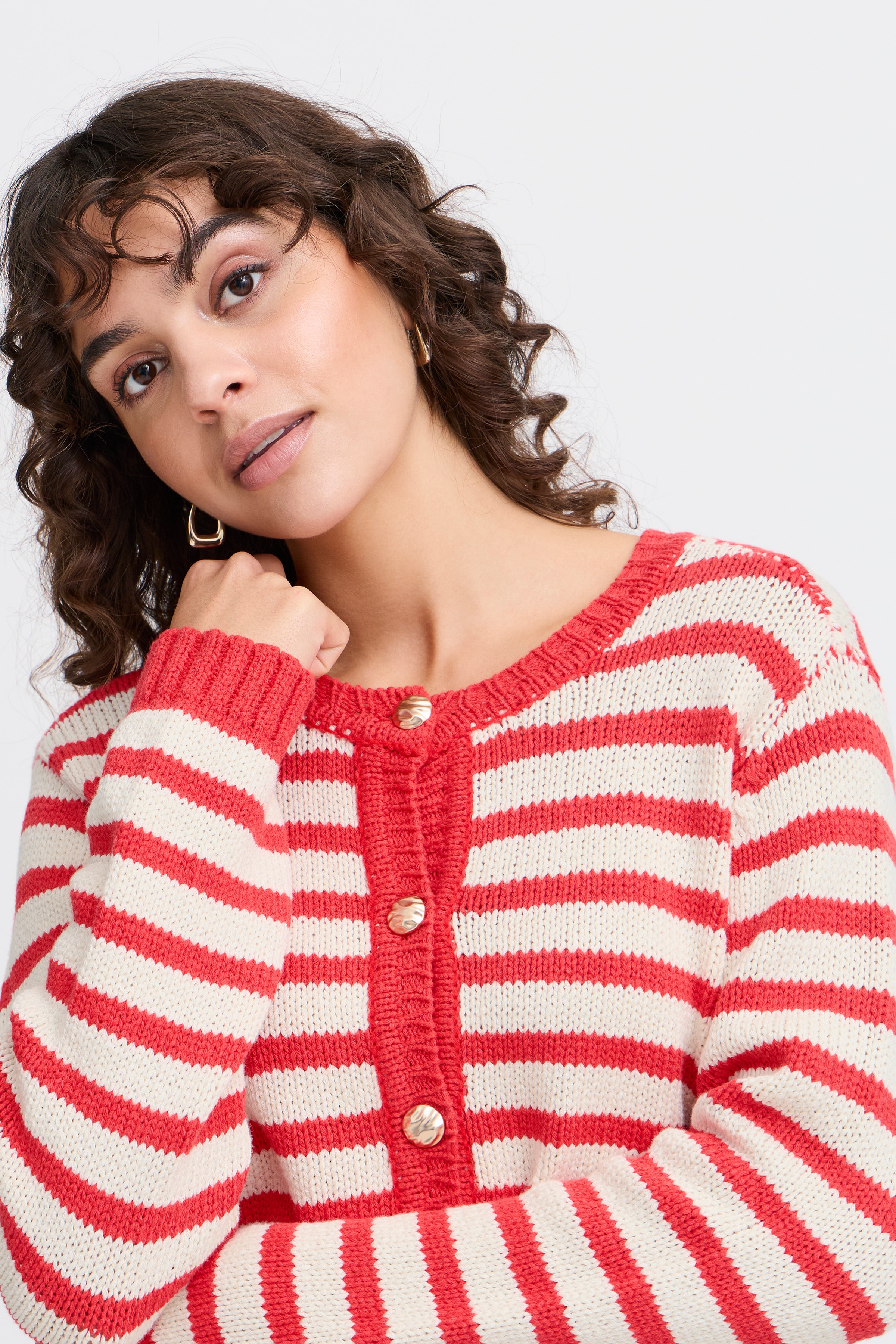 FRBELINDA CAR 1 Strickjacke LOOKBOOK DETAIL 20615113-201203