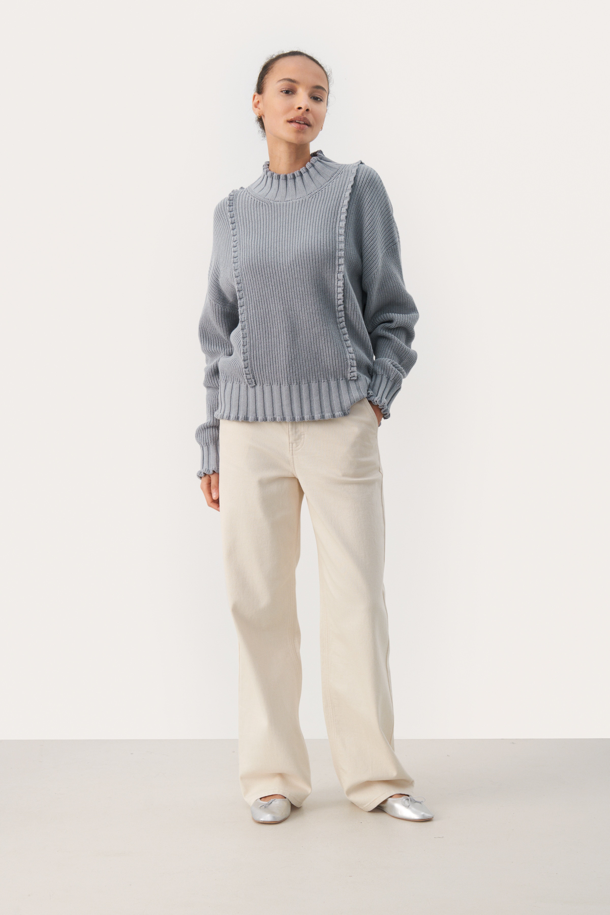 ElyssaPW Knit sweater LOOKBOOK FRONT 30309025-154307