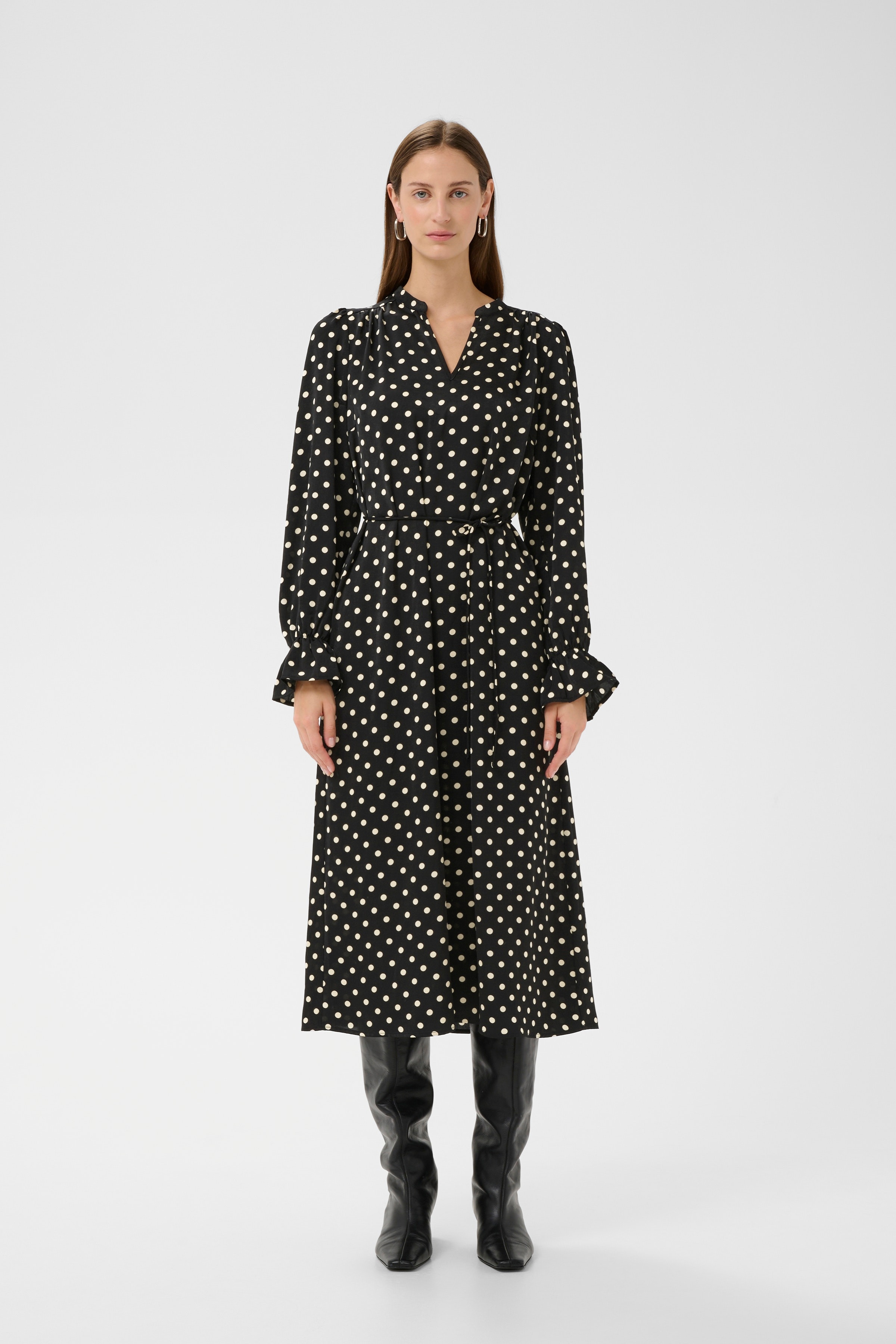 ZeemaIW Kleid LOOKBOOK FRONT 30111247-300177