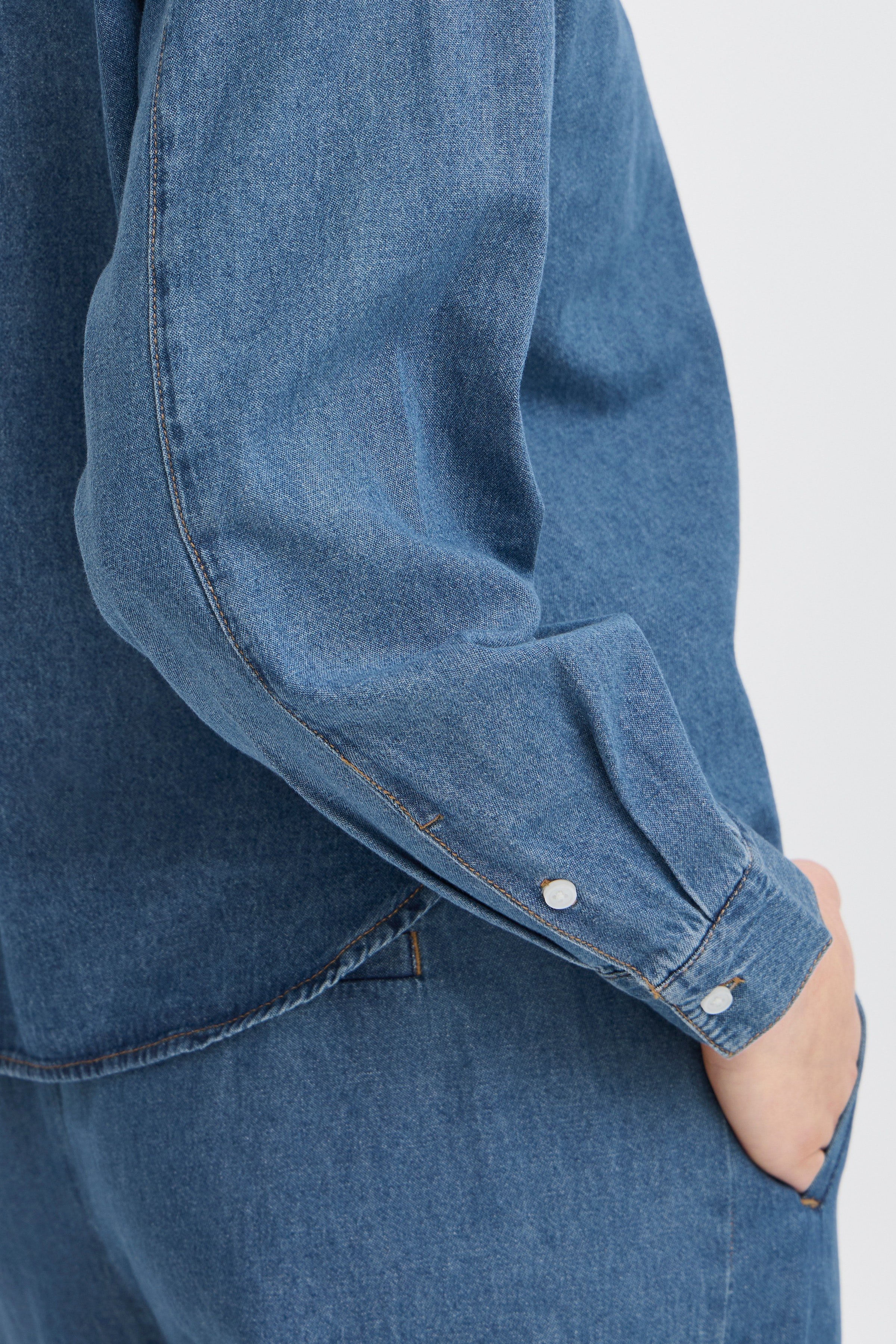 IHARCHER Denim skjorte LOOKBOOK DETAIL 20122389-200928