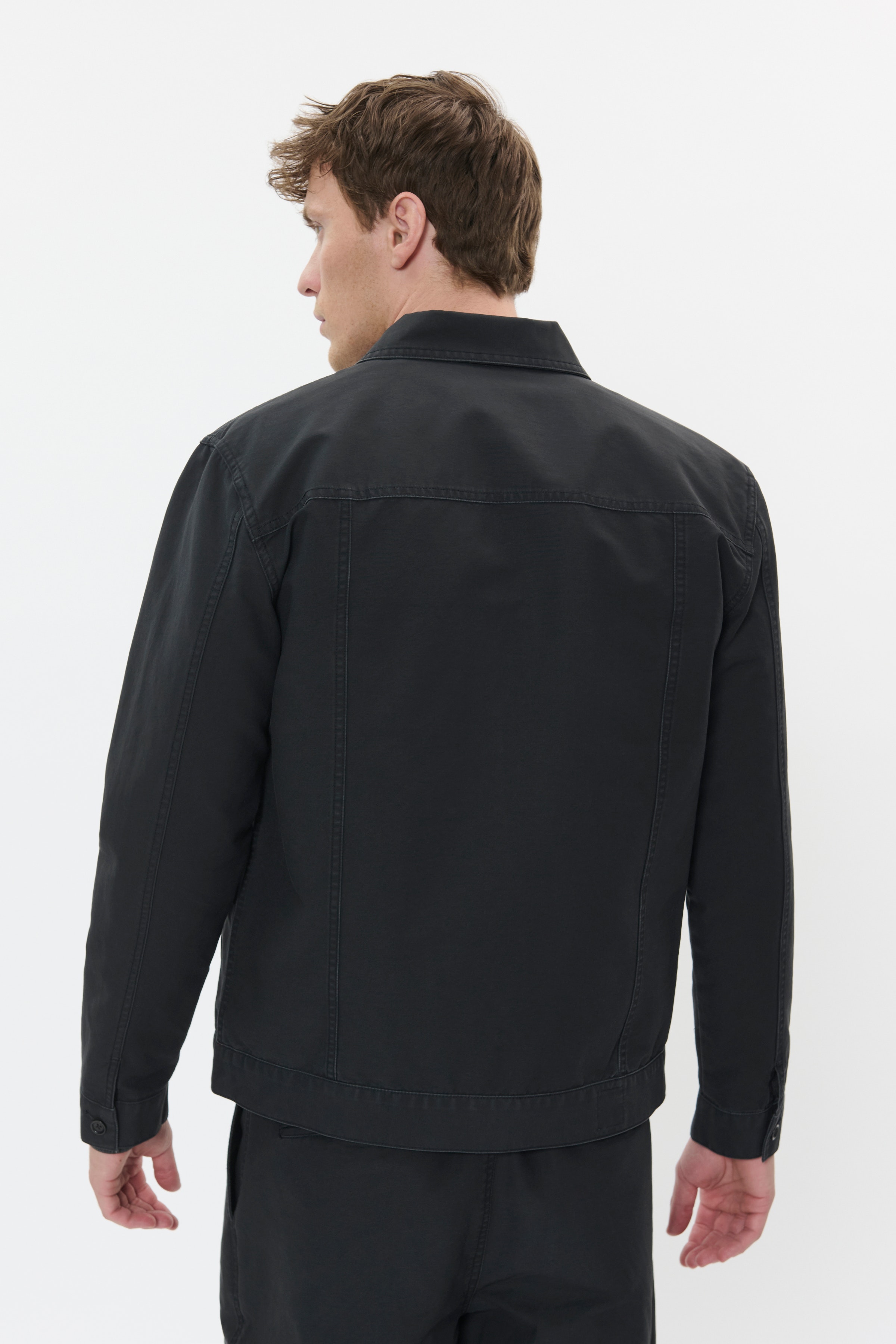 MAcallan Casual M73 Denimjas LOOKBOOK BACK 30208658-300275