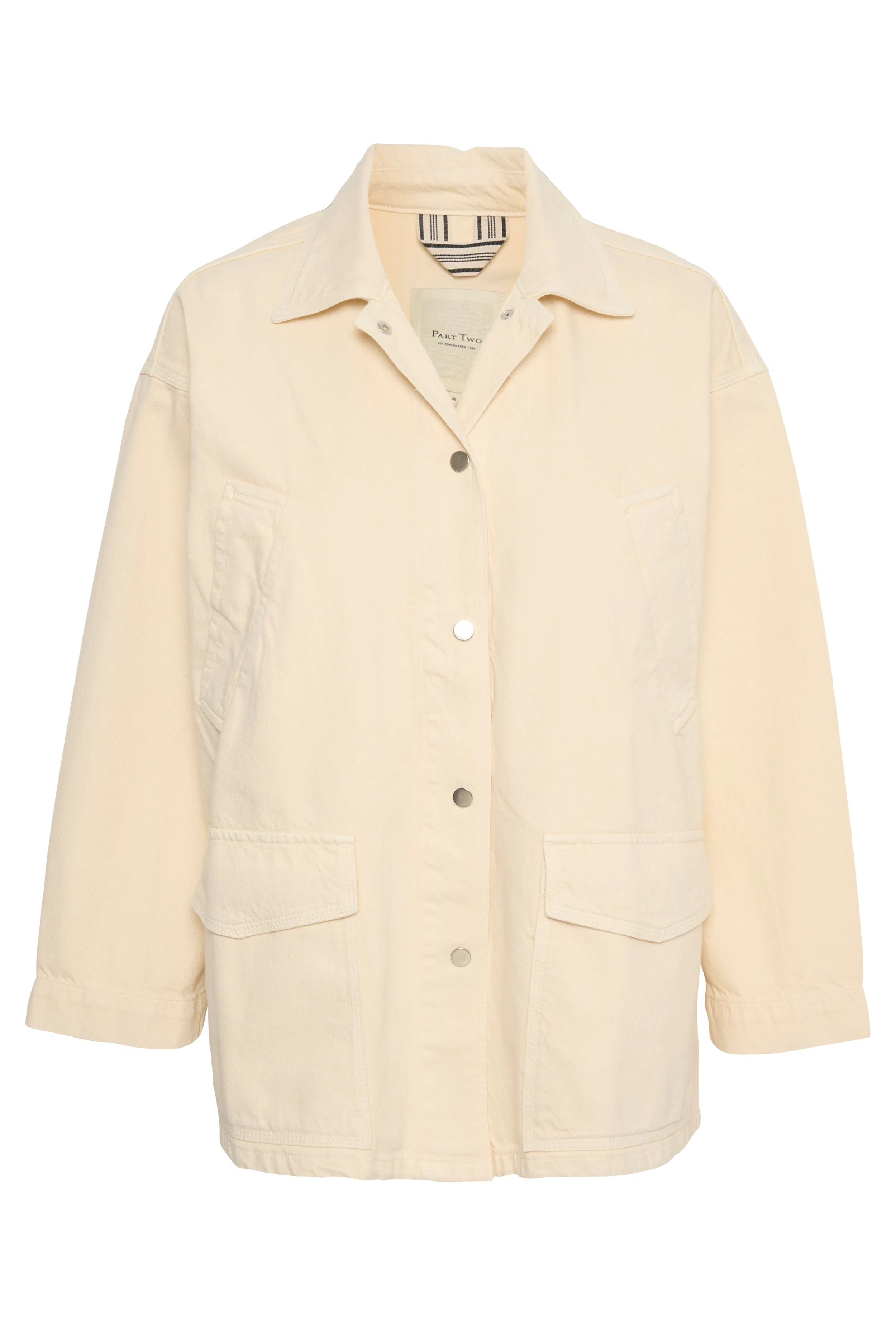 ElmiraPW Oversized spijkerjas PACK FRONT 30308245-120304