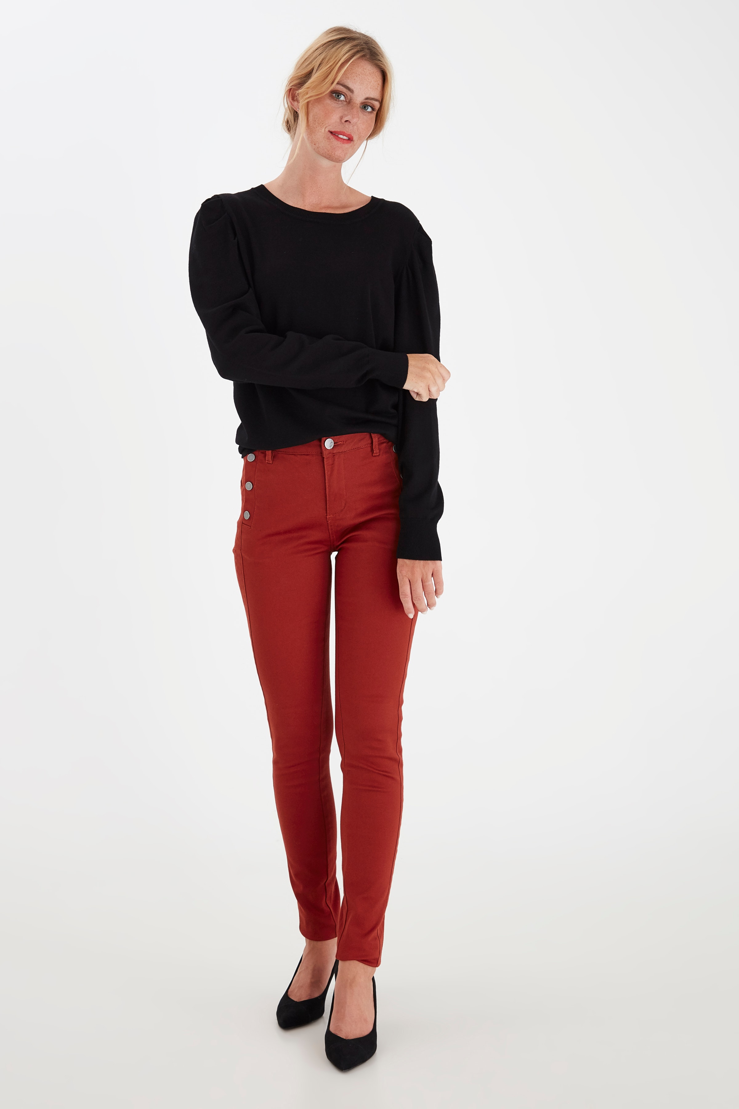 Stickad pullover LOOKBOOK FRONT 20608514-200113