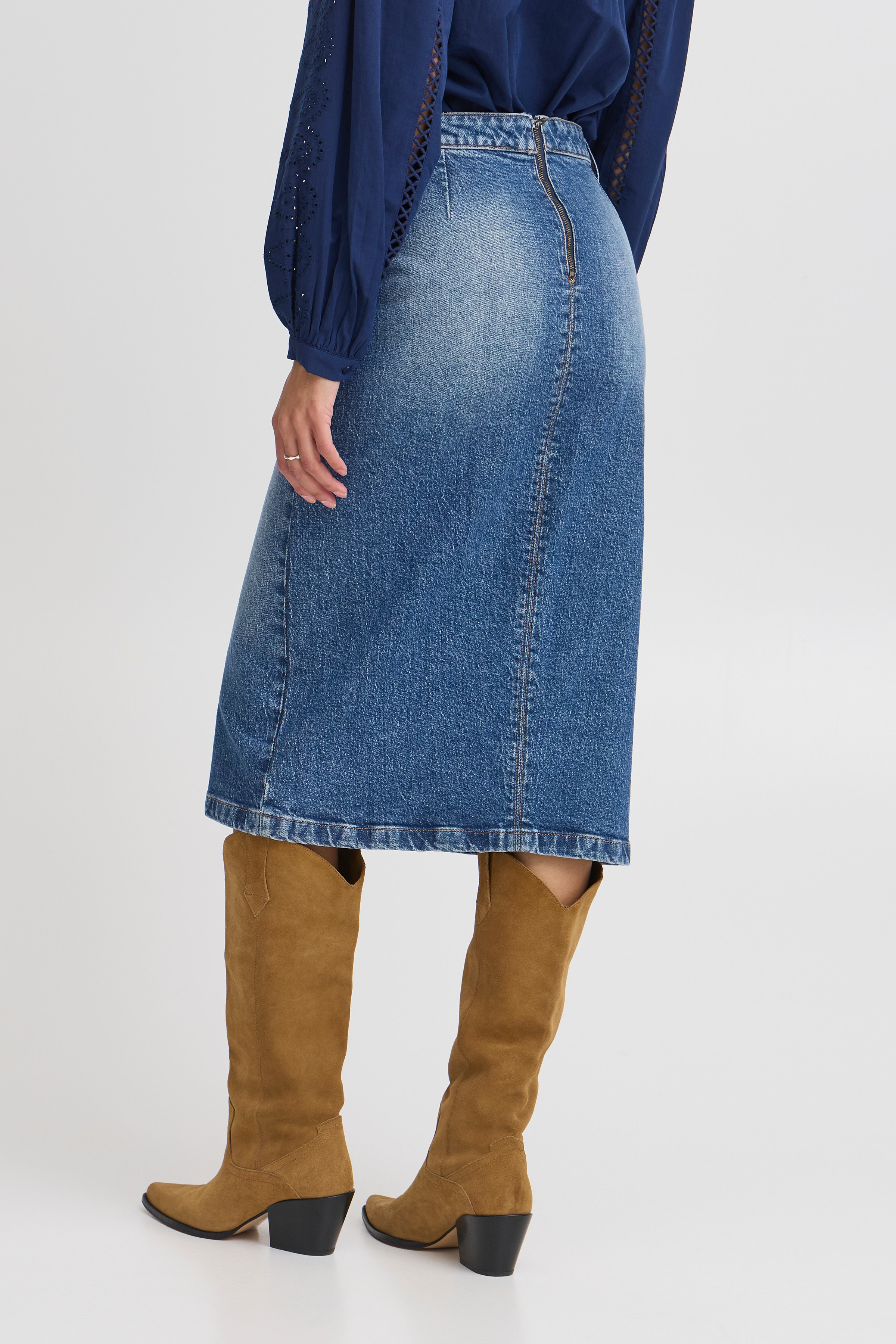 BYLARA Kjol LOOKBOOK BACK 20816490-200461