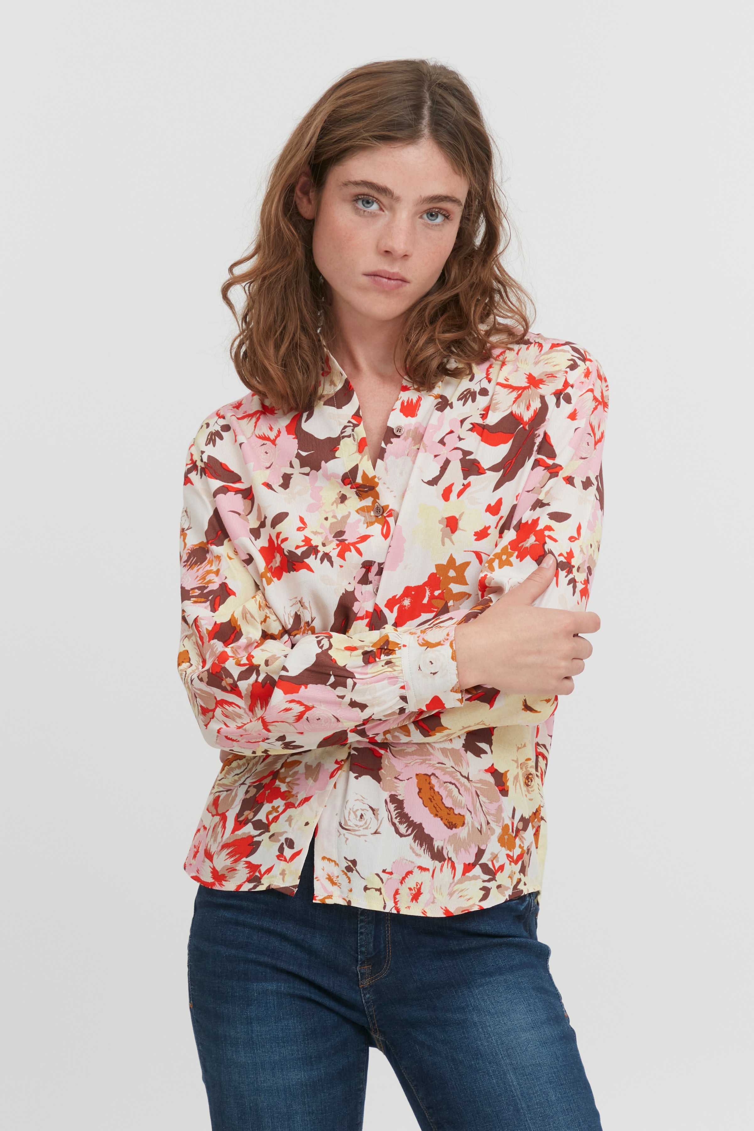 Langærmet skjorte LOOKBOOK FRONT 20114621-142307