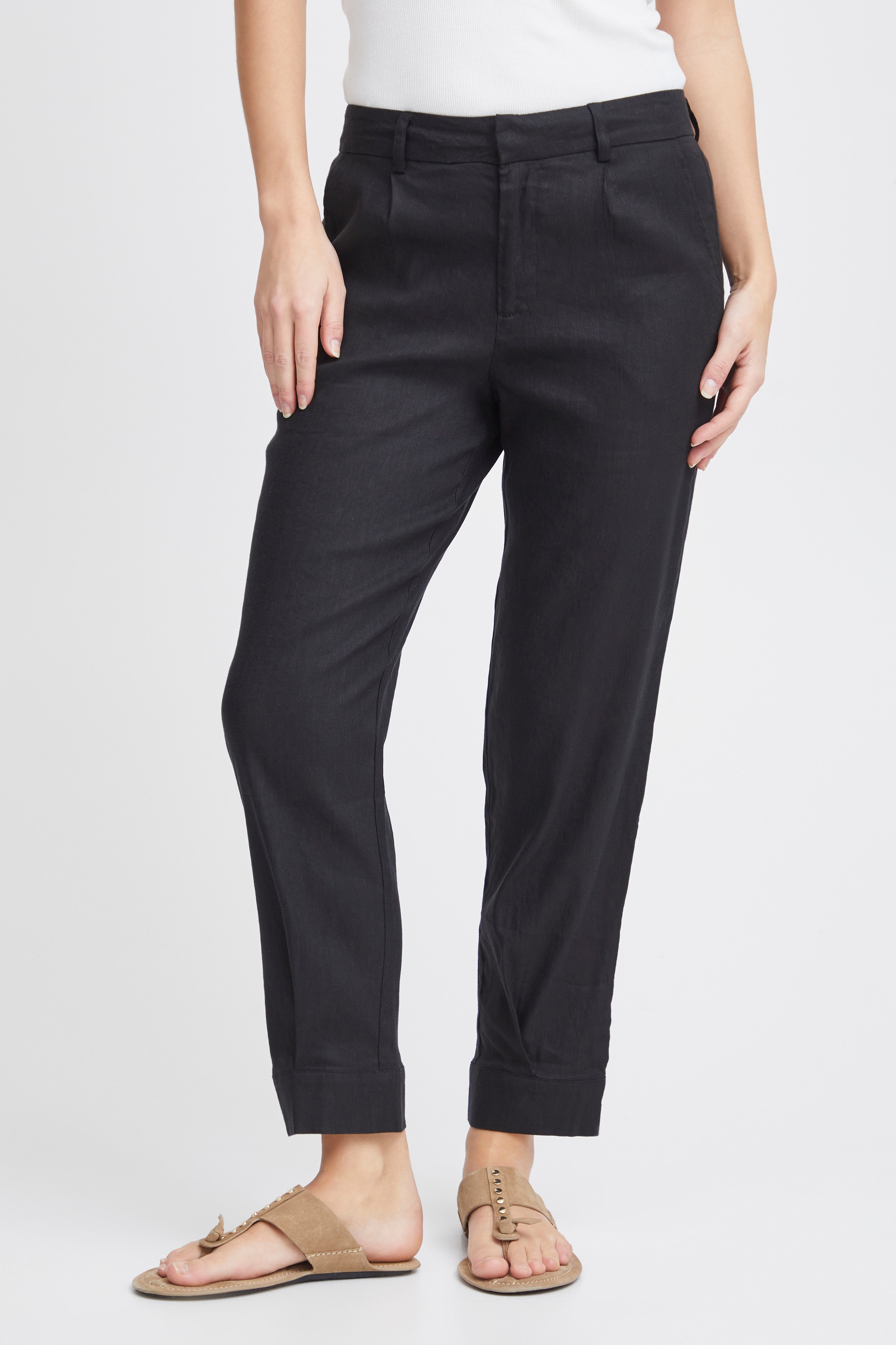 PZLUCA High Waist Byxor LOOKBOOK FRONT 50207379-193911