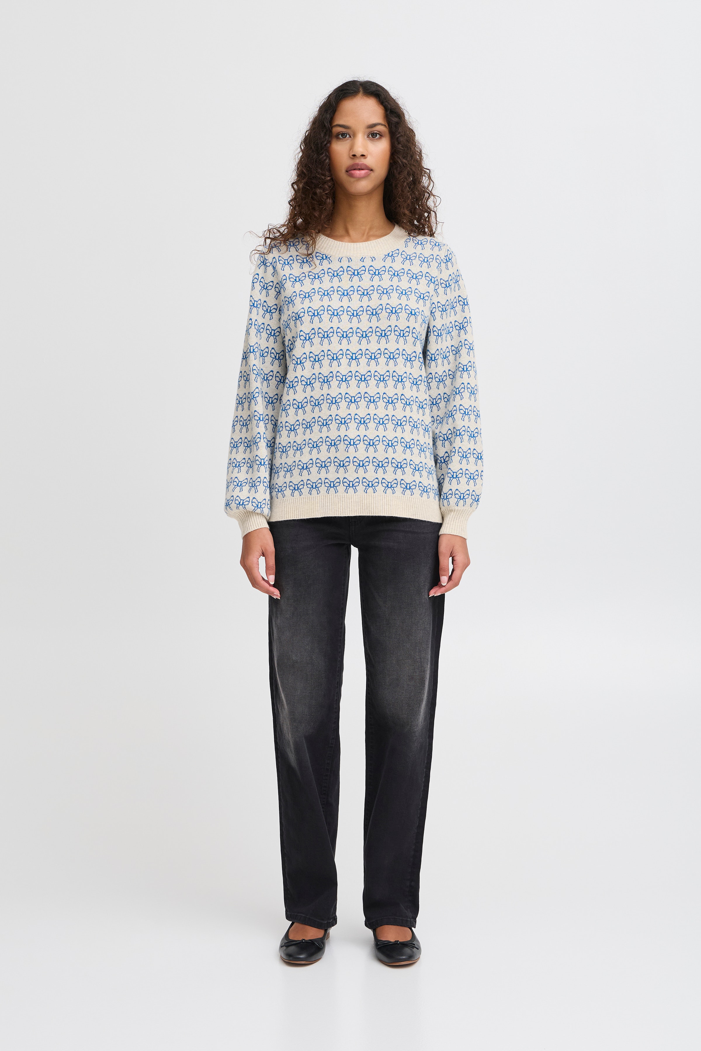 IHBRIELLE Knitted pullover LOOKBOOK FRONT 20123477-204263