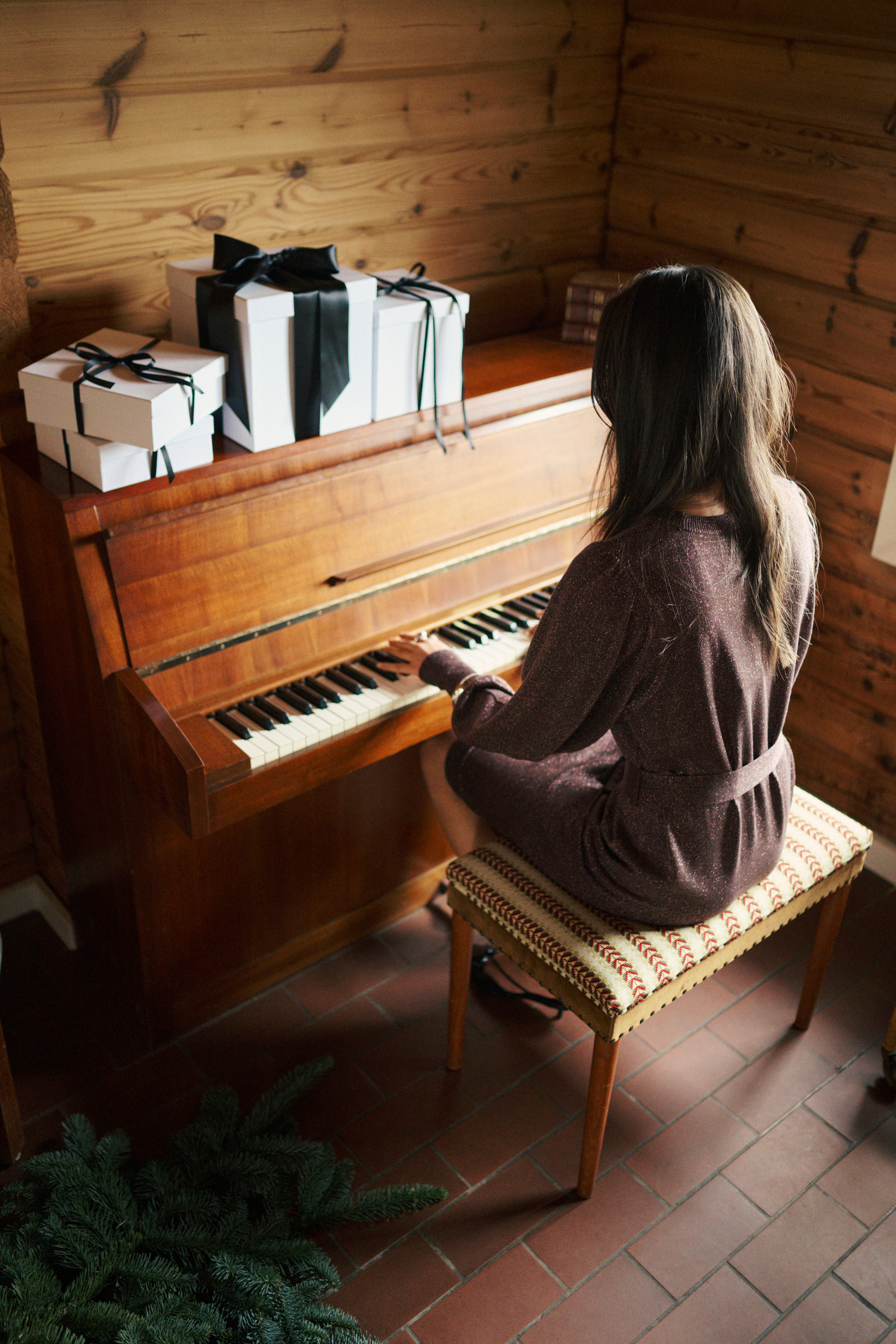 KAregina Glitter Knitted Dress LOCATION NONE 10511017-191111