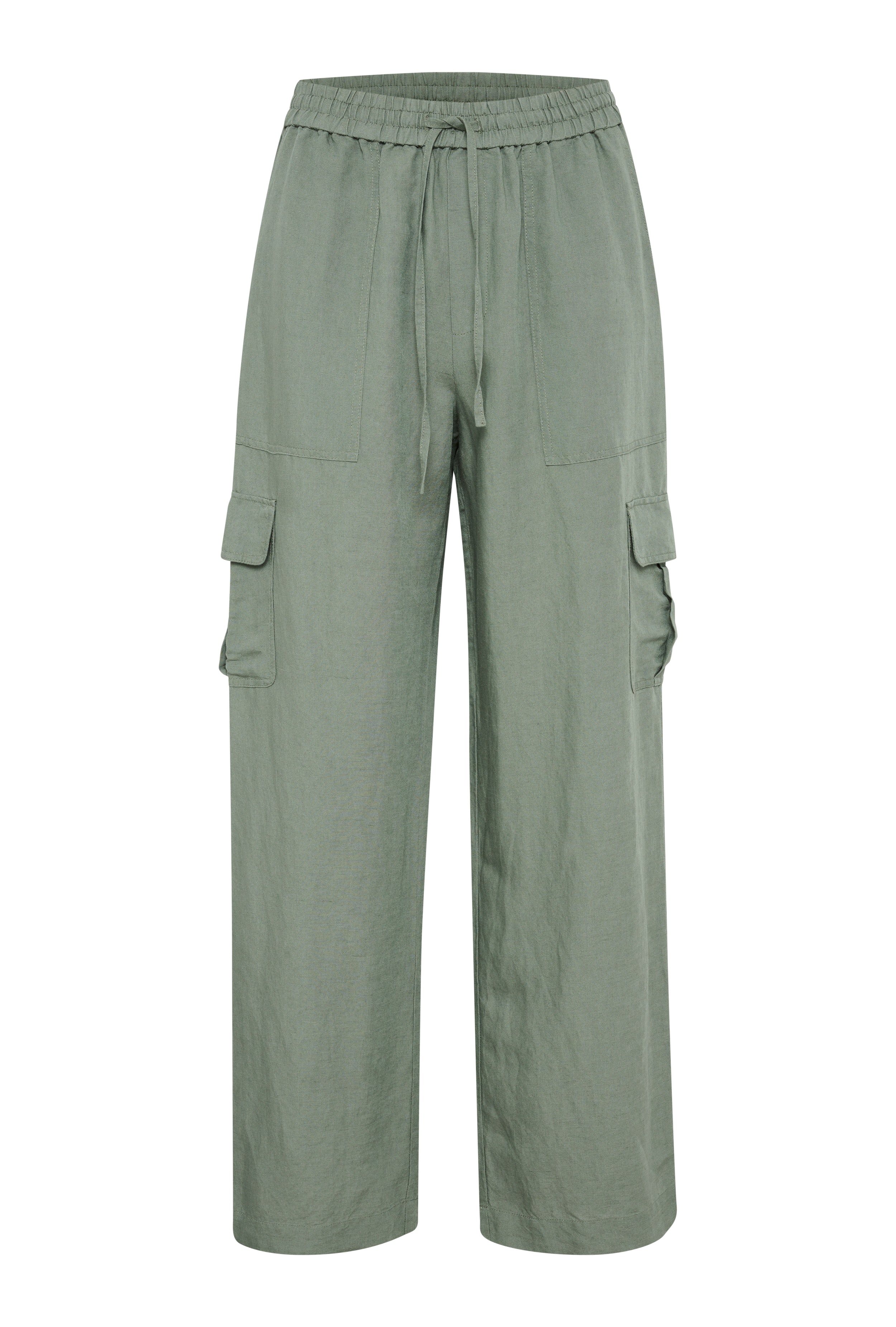 GraziaPW Linen Cargo trousers LOOKBOOK FRONT 30308676-185806