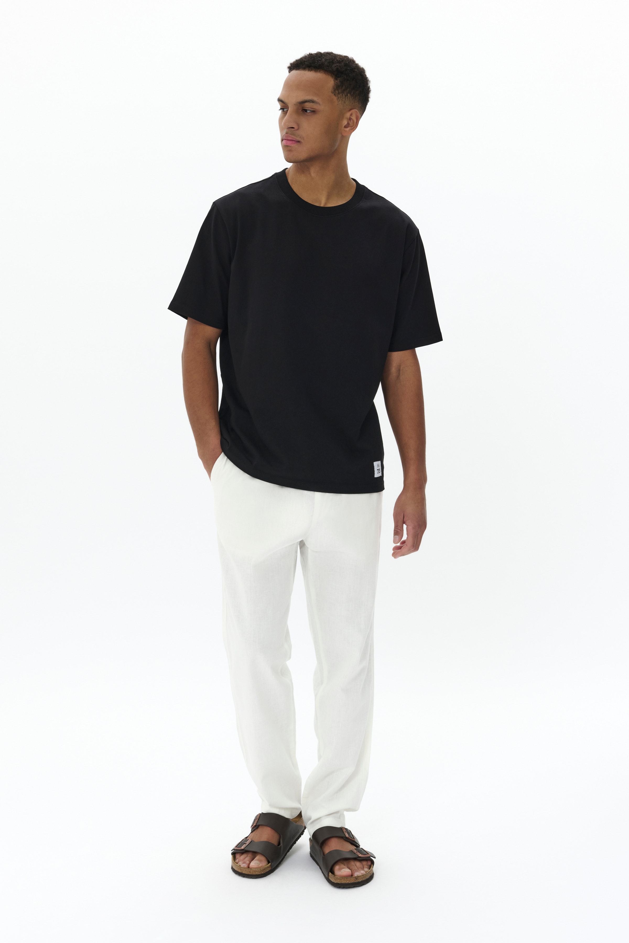 MAbarton hørbukser LOOKBOOK FRONT 30206031-114201