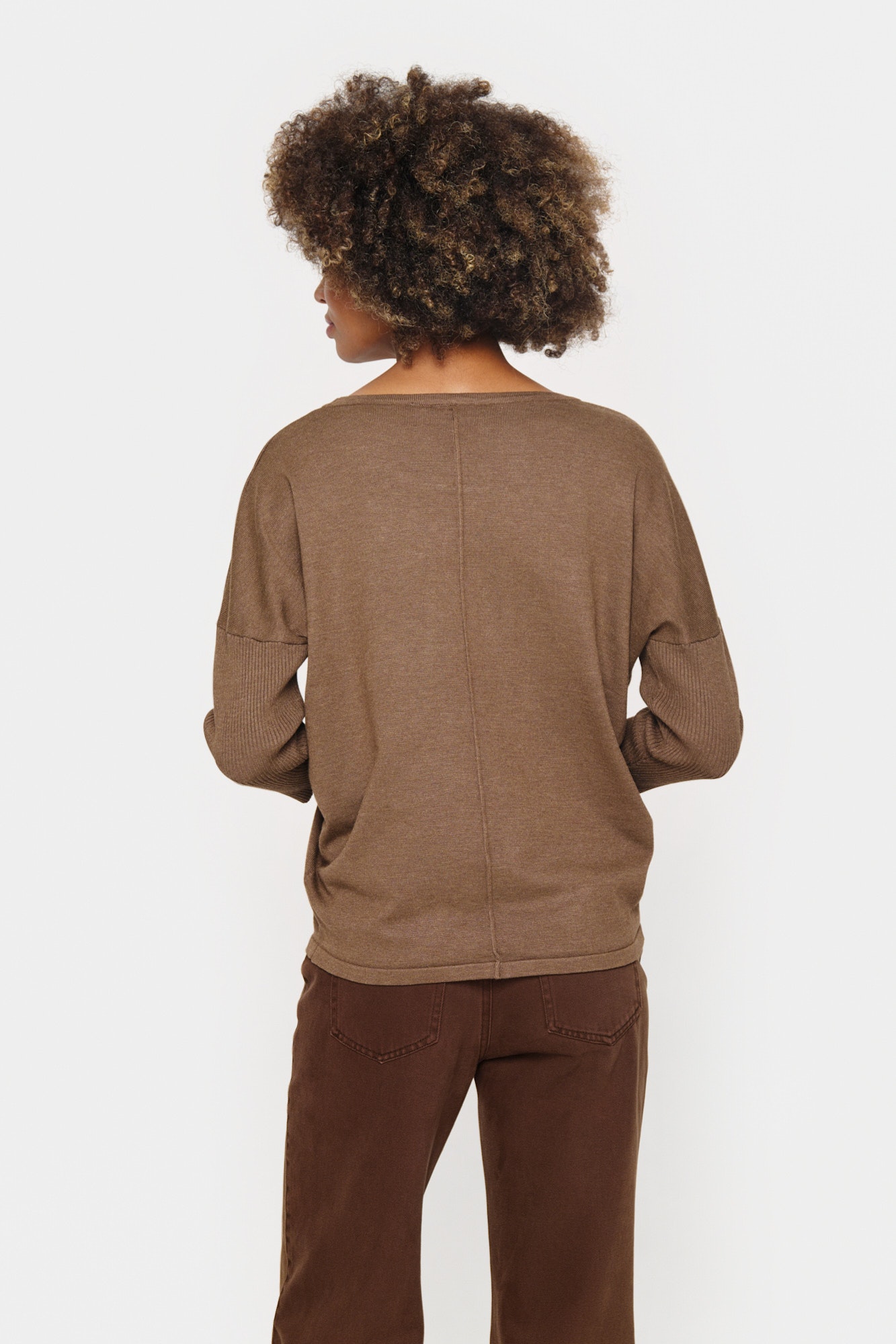 MilaSZ R-Neck Pullover LOOKBOOK BACK 30500003-1810151