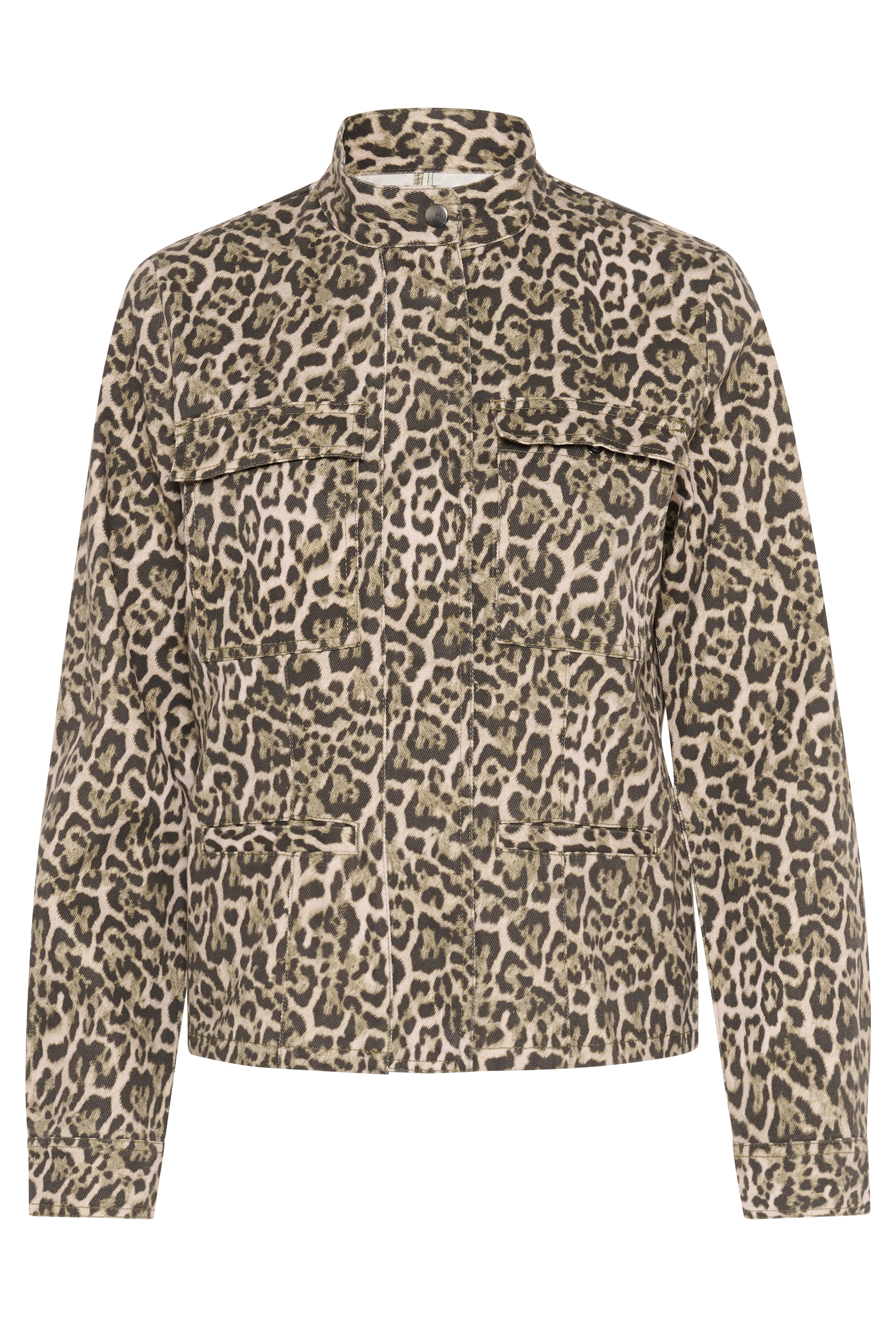 RiverIW Leopard Causal jas LOOKBOOK FRONT 30110455-300824