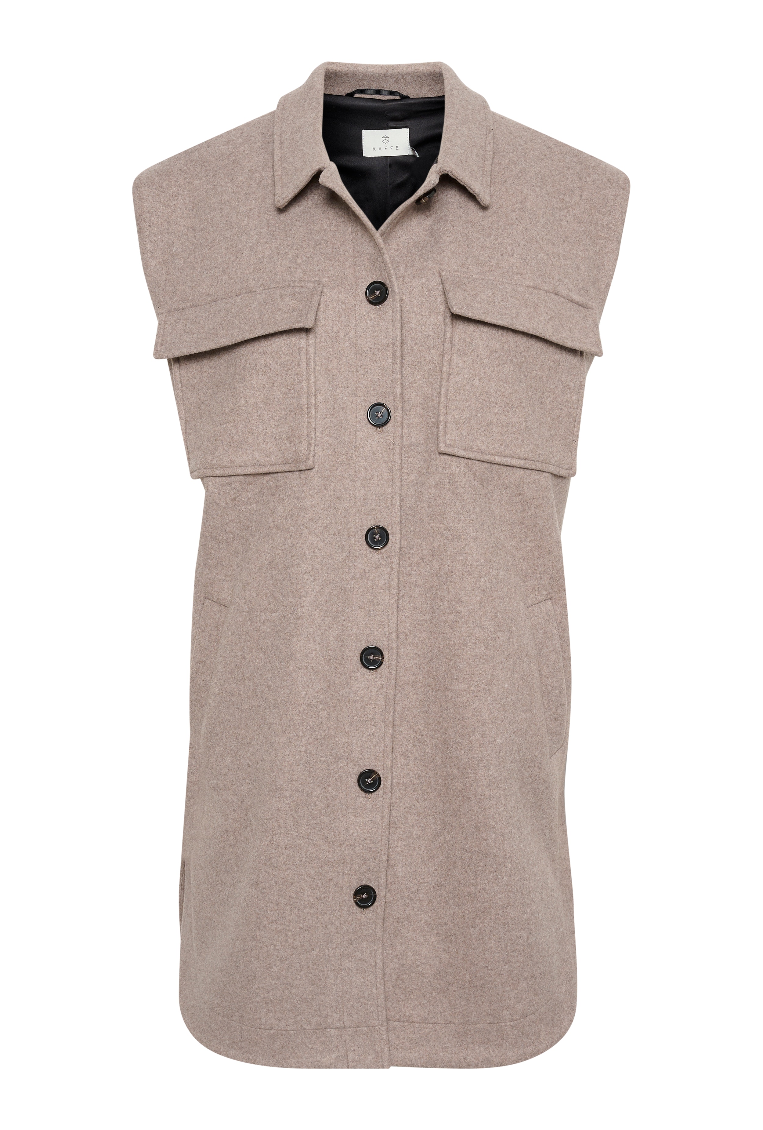 KAmelida Varm vest LOOKBOOK FRONT 10506014-1708081